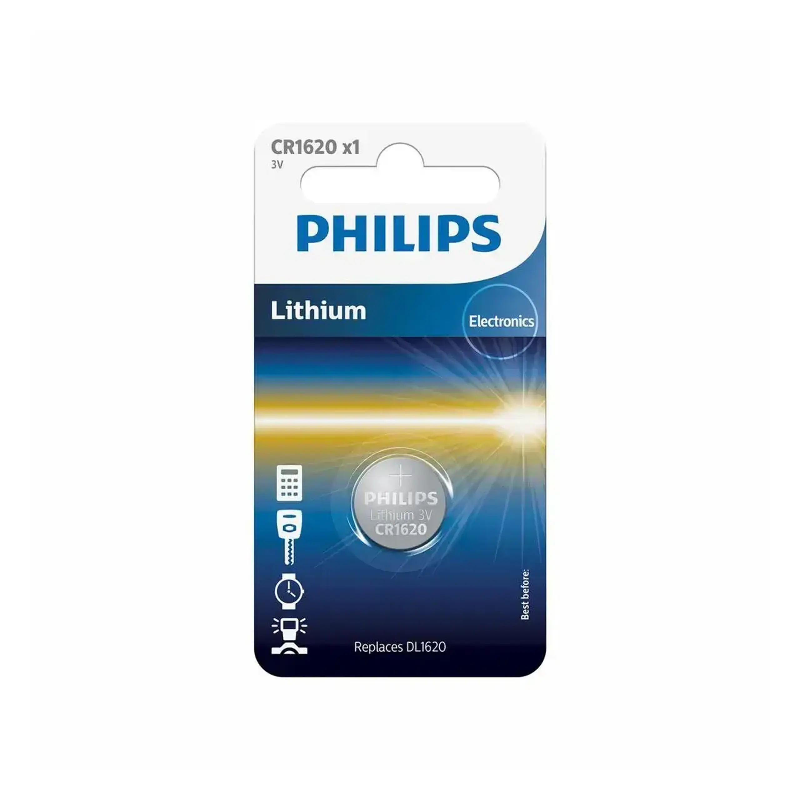 Pile electrice CR1620 3 V Philips
