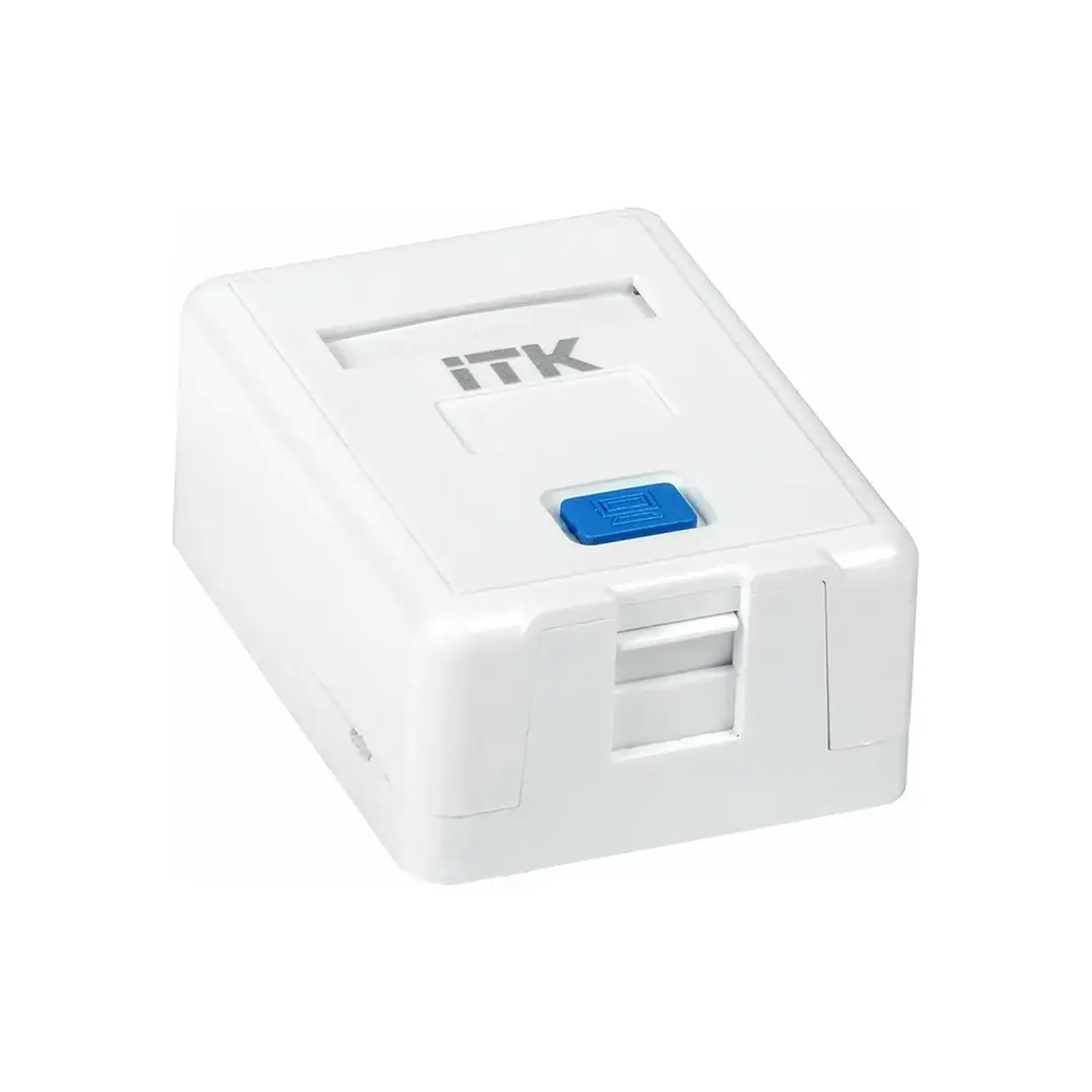 Carcasă priză exterioară CS2-012 alb RJ45 IEK