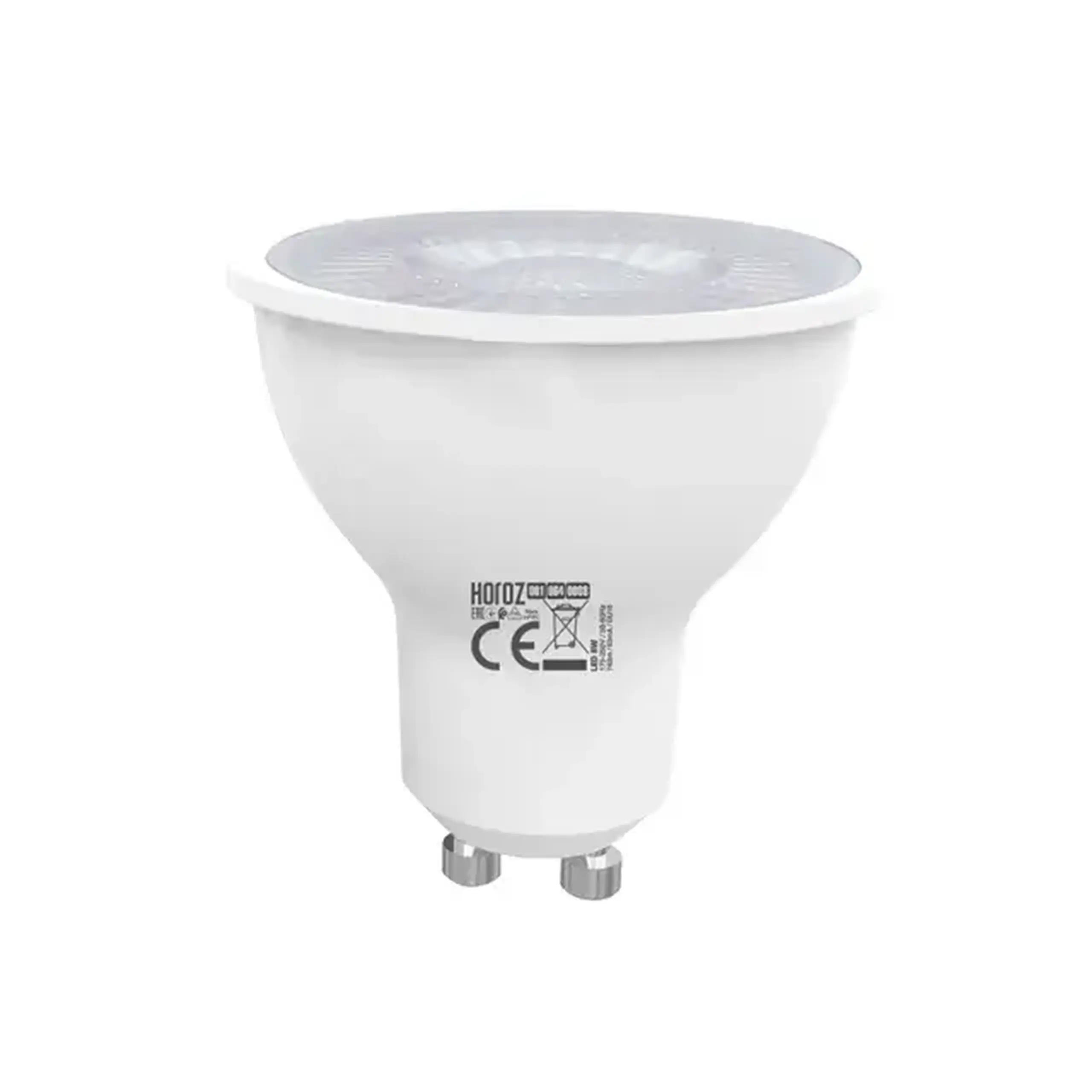 Bec led Horoz CONVEX-8 8 W GU10 4200 K 740 lm 220 - 240 V - Temperatura culoare (K) 6400 K
