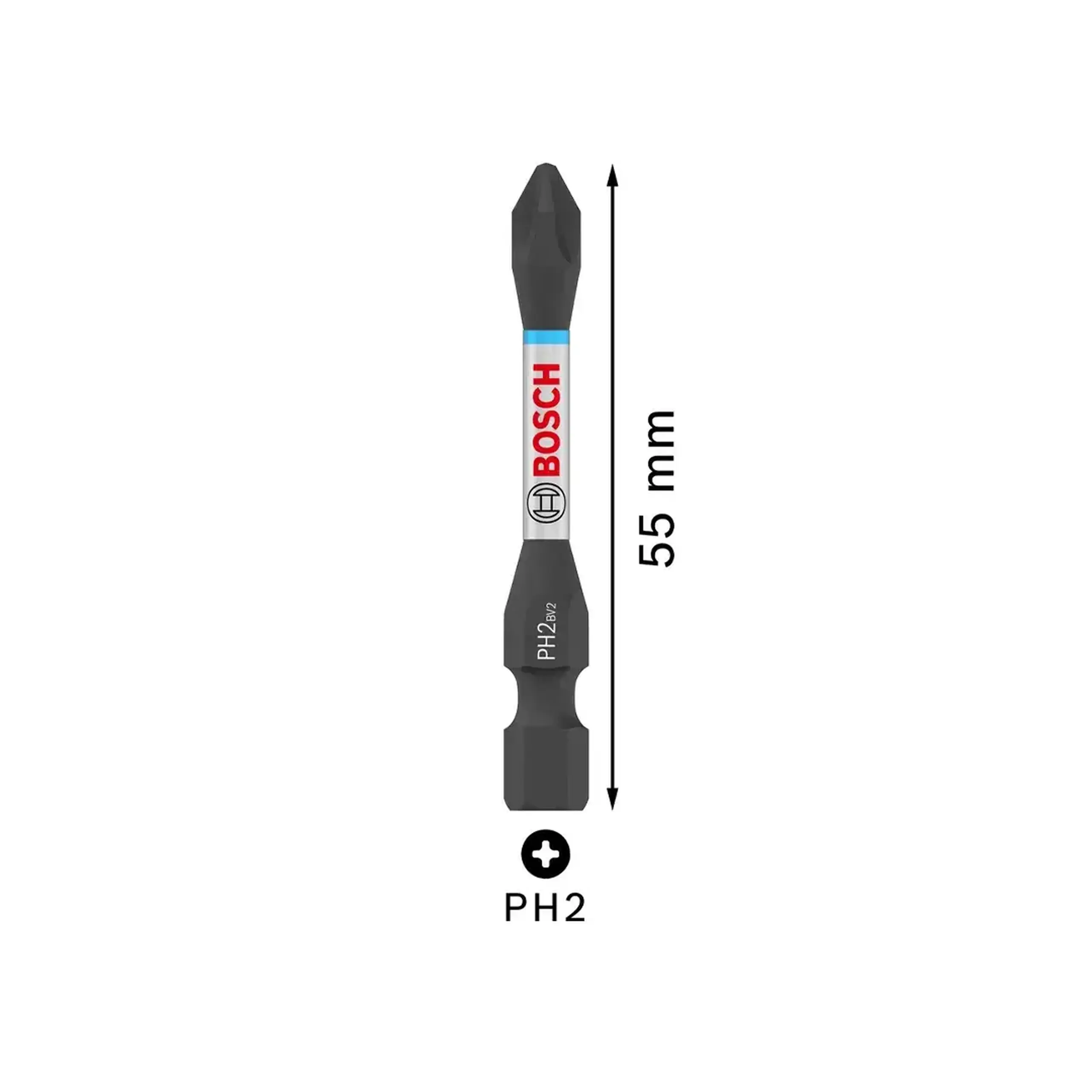 Set biți 15 buc. PH2 1/4" 55 mm Bosch