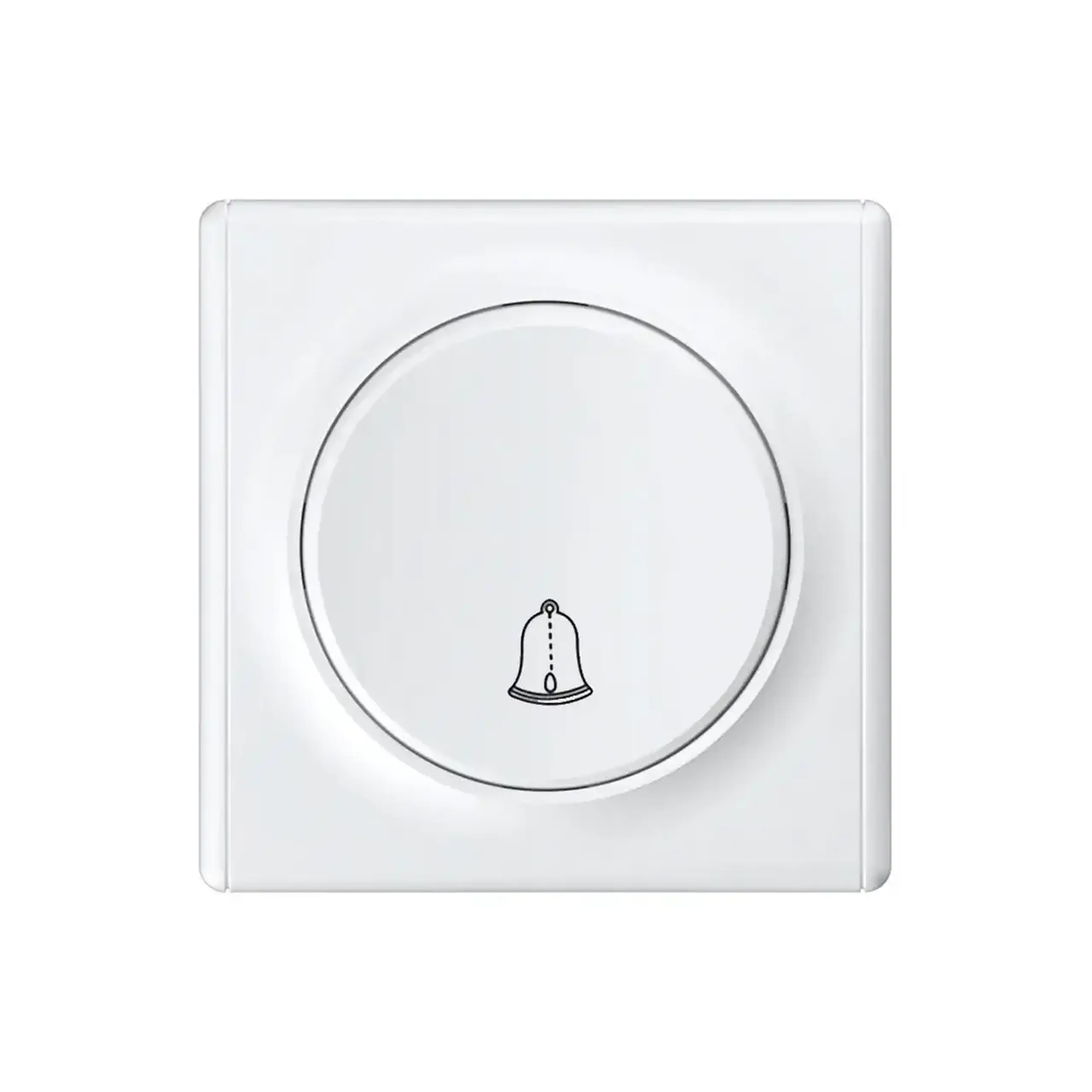 Întrerupător unitar cu revenire 9211-00 Lotus 10 A 220 - 240 V Alb Elmos - Culoare Alb