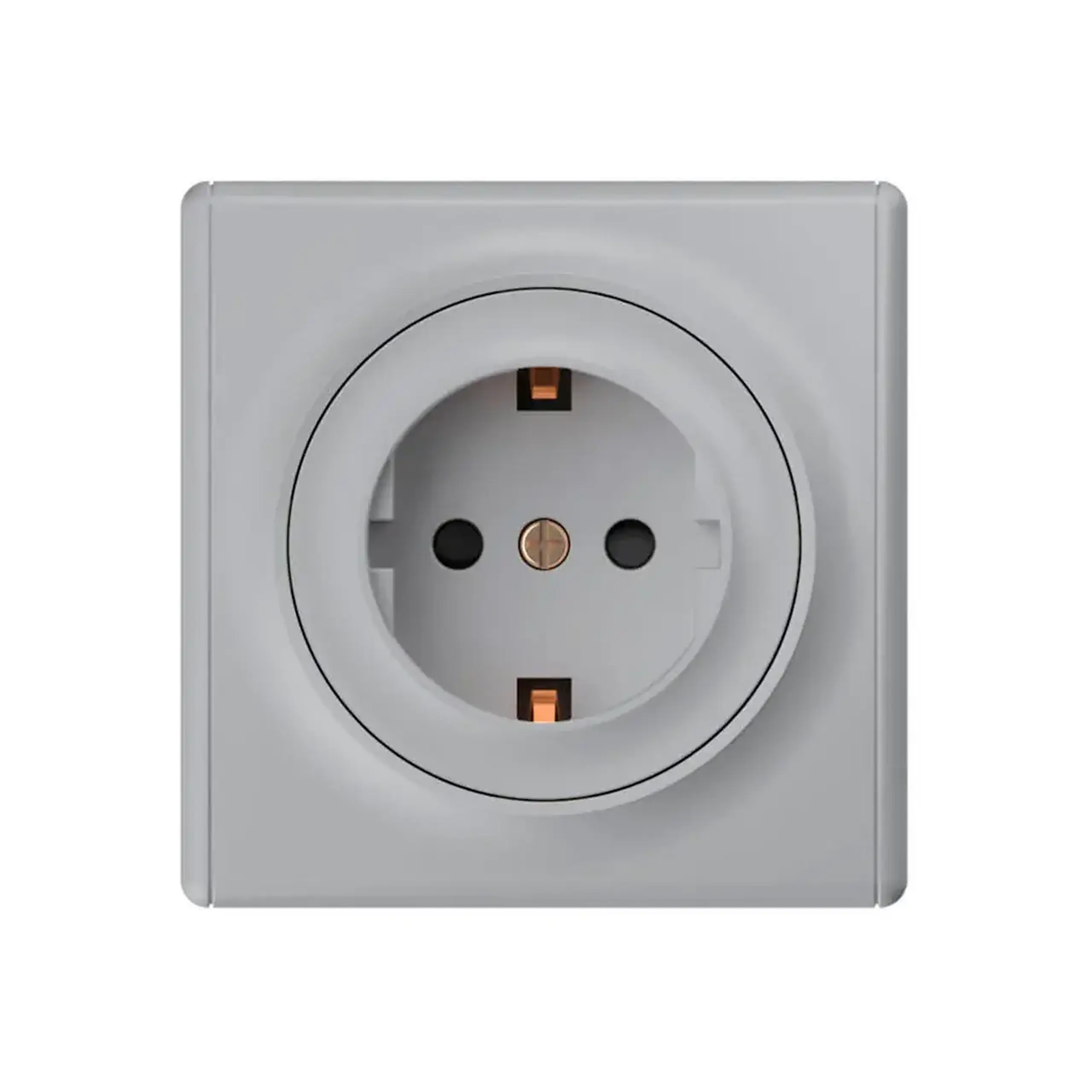 Priză unitară euro Lotus 16 A 220 - 240 V Gri Elmos