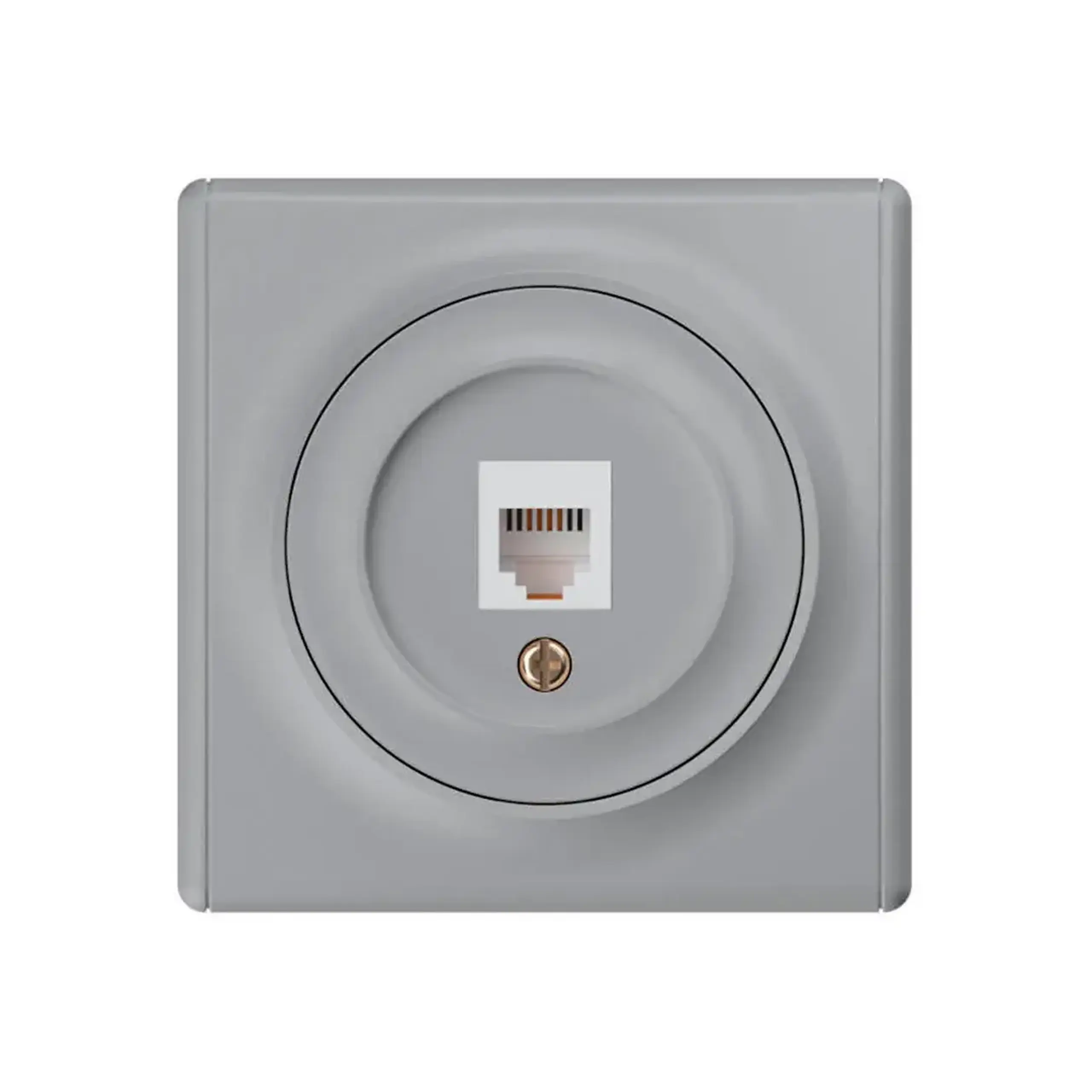 Priză de date Lotus 10 A Gri Elmos - Tip RJ11