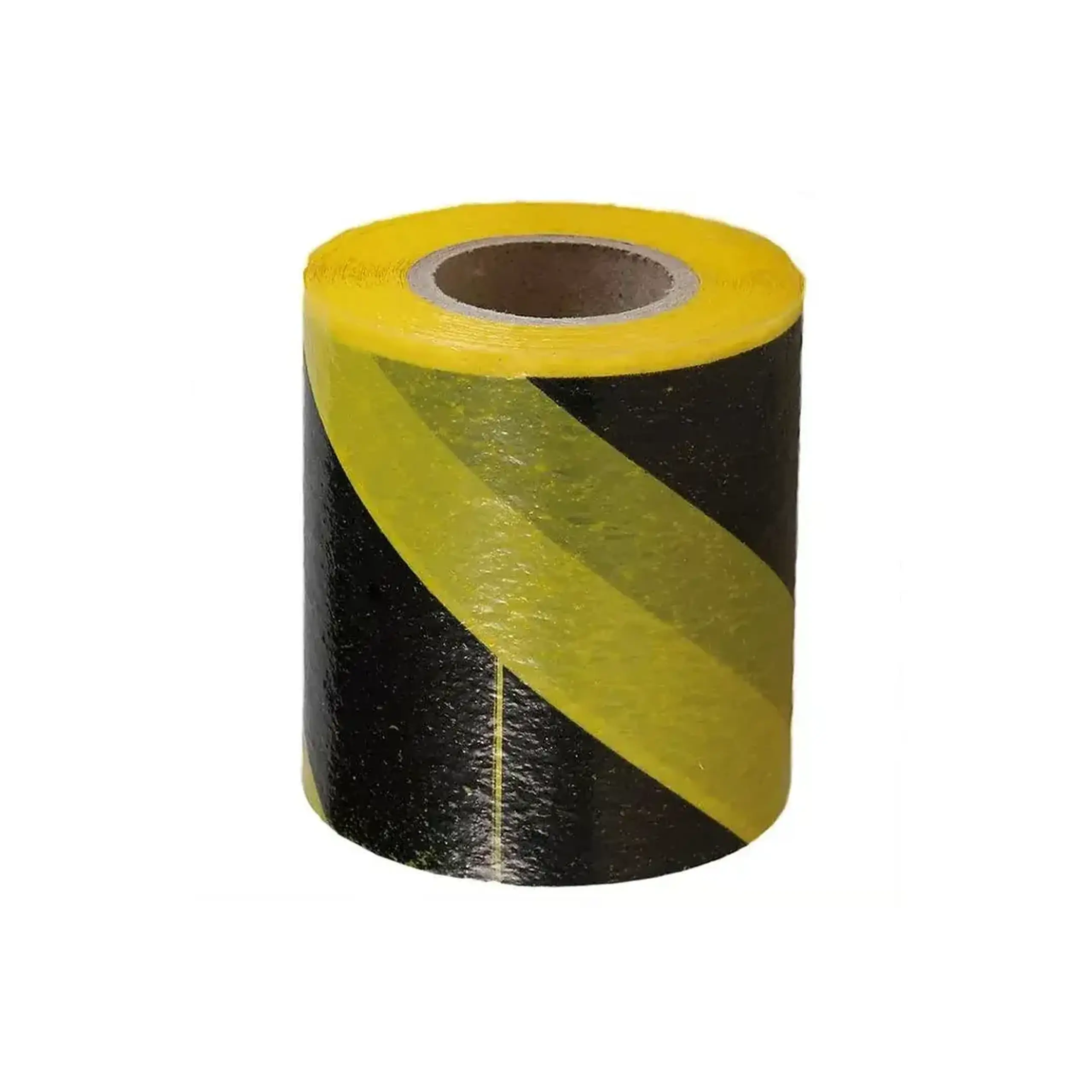 Bandă de avertizare 80 mm x 100 m Negru/Galben Motive