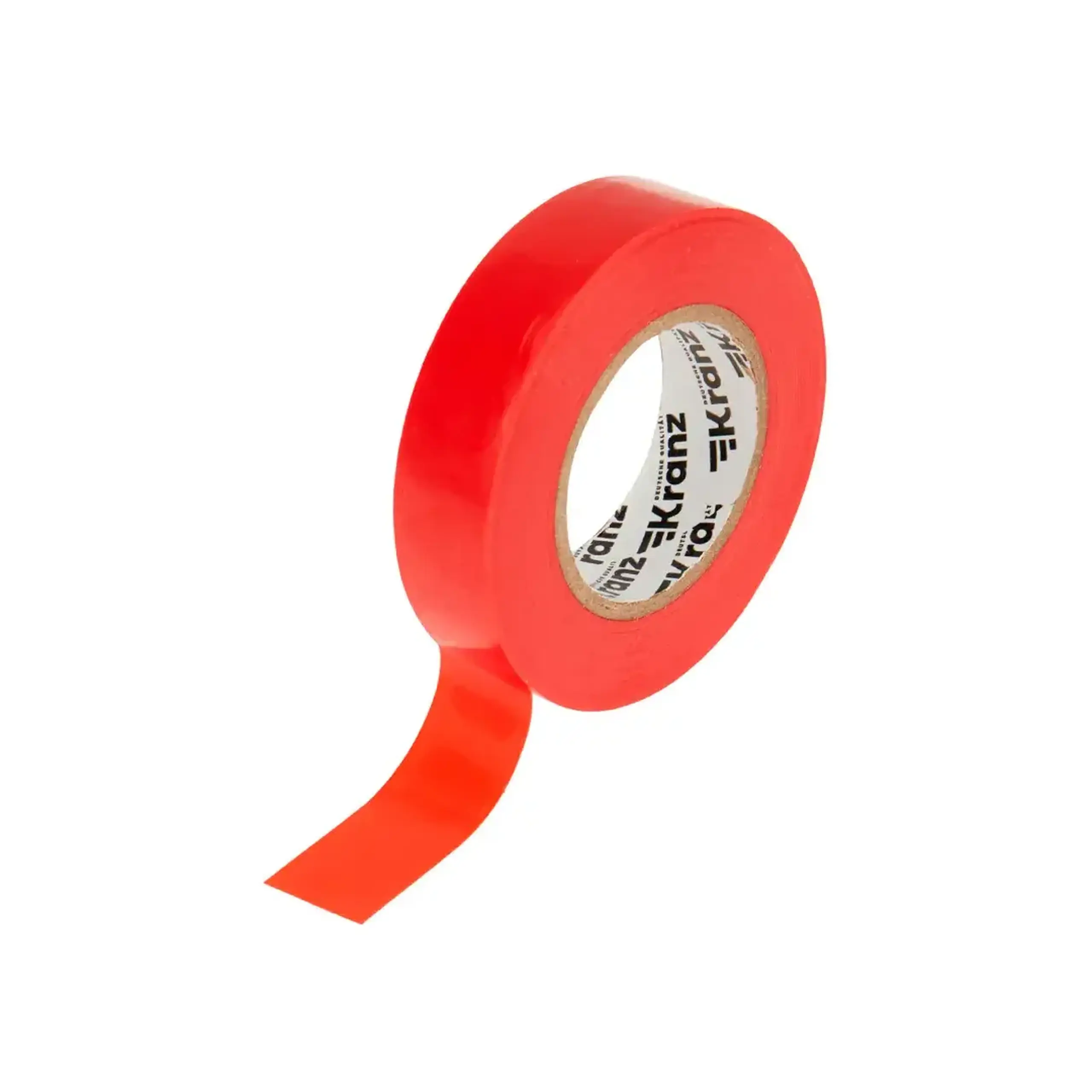 Bandă izolantă KR-09-2208 0.13 x 19 mm / 25 m Gri Kranz - Culoare Roșu