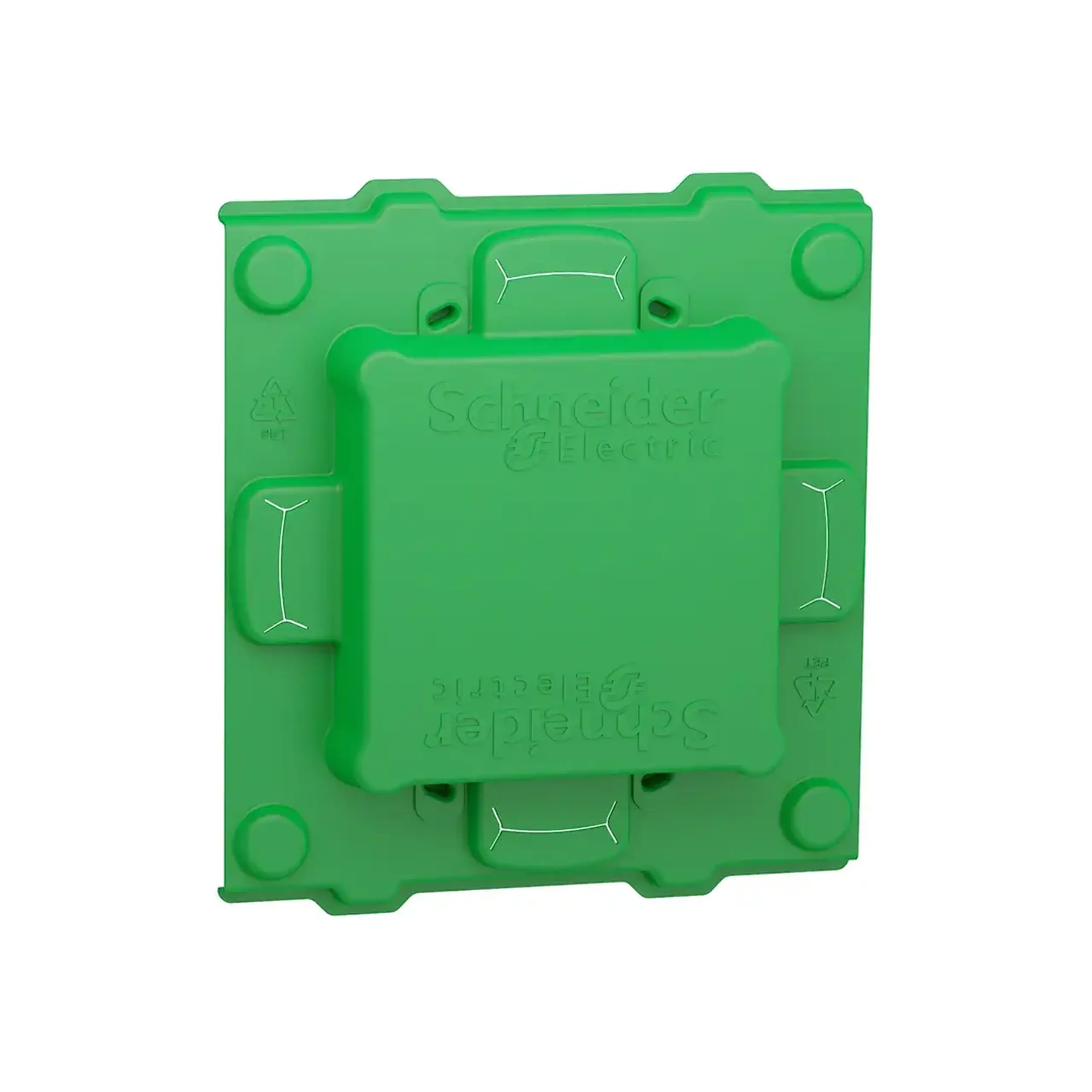 Protecție pentru priză noua Unica verde 2 module Schneider-Electric