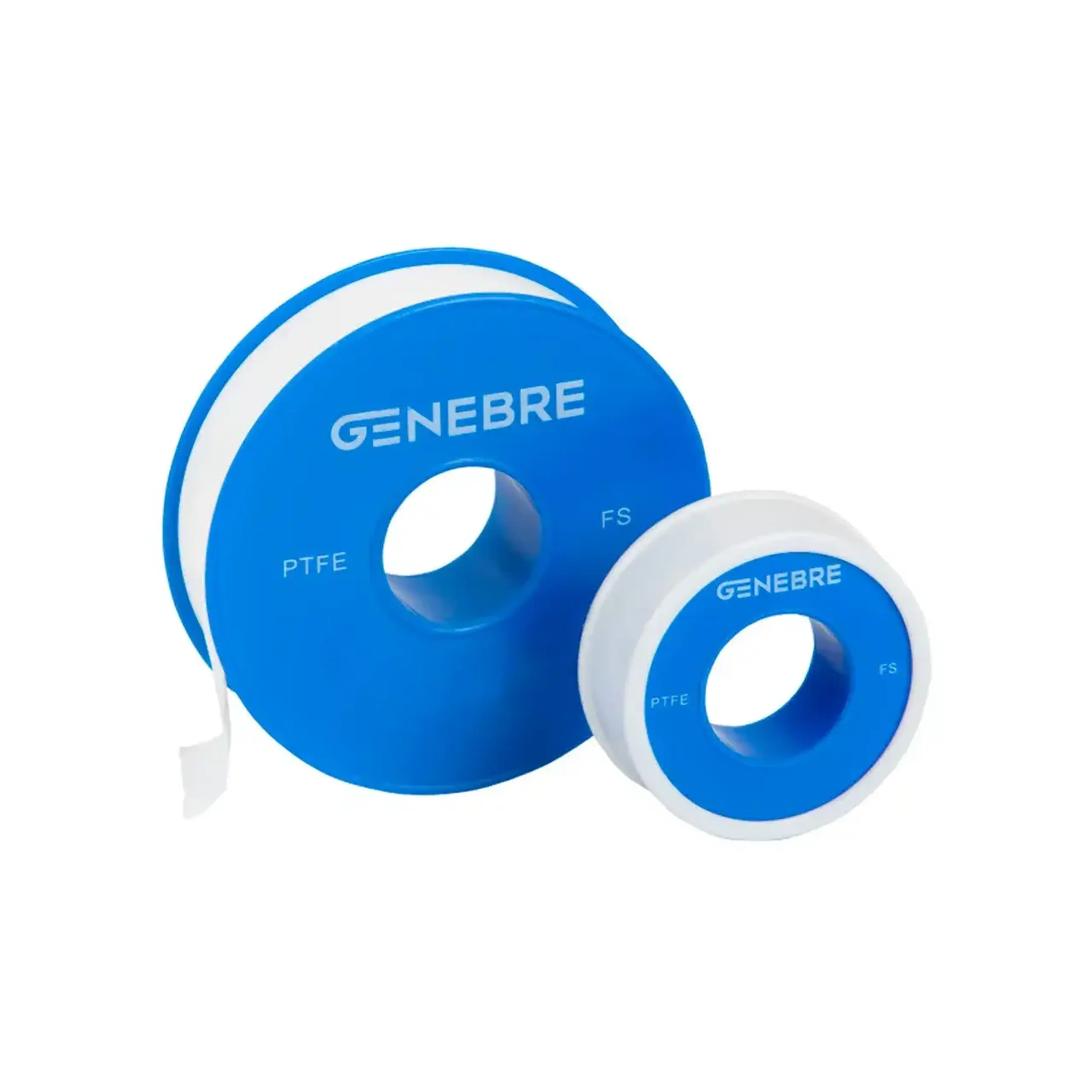 Bandă de teflon Genebre PTFE 12 m x 0.060 mm alb