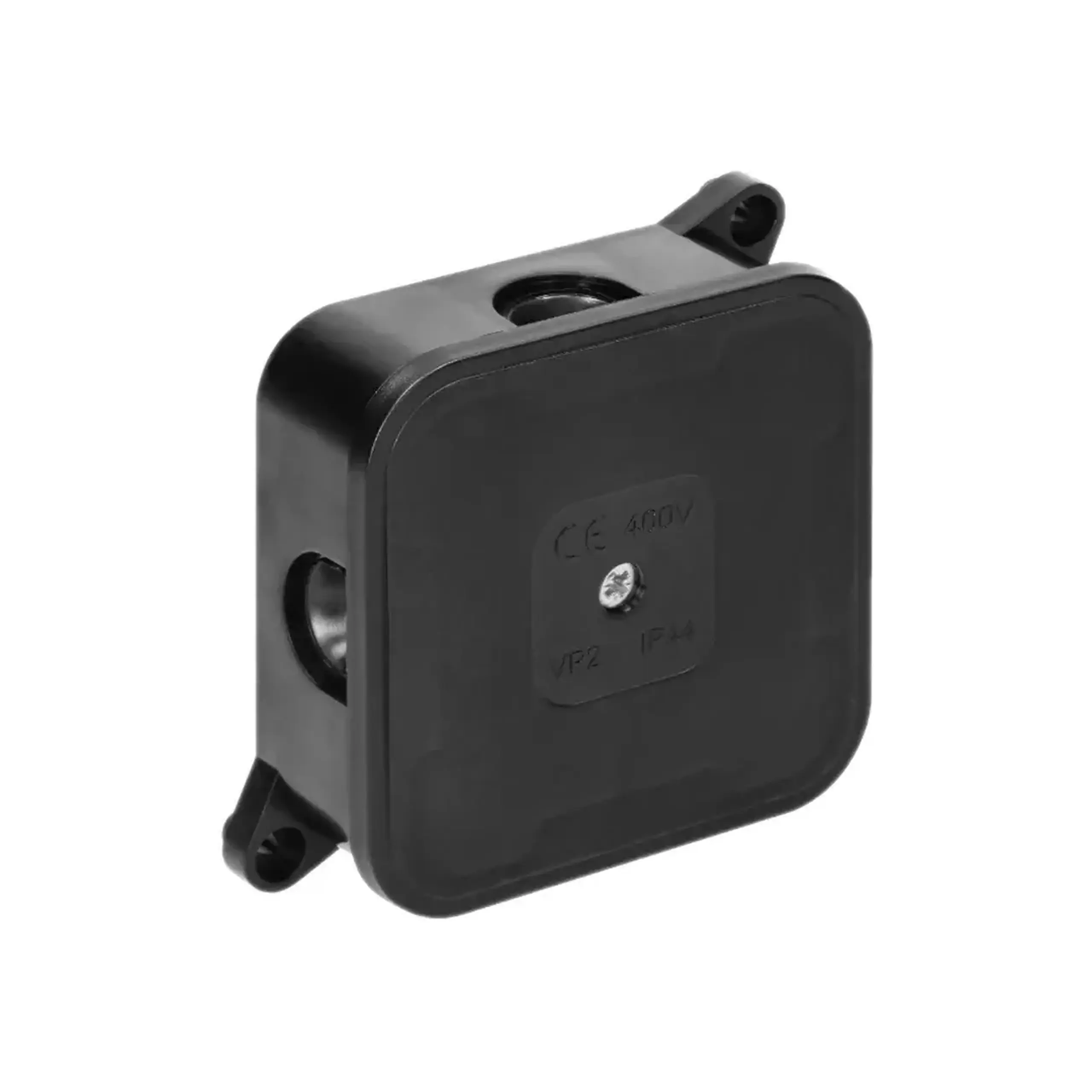 Cutie de distribuție 85 x 85 x 35 mm Plastic Eco ORNO - Culoare Negru