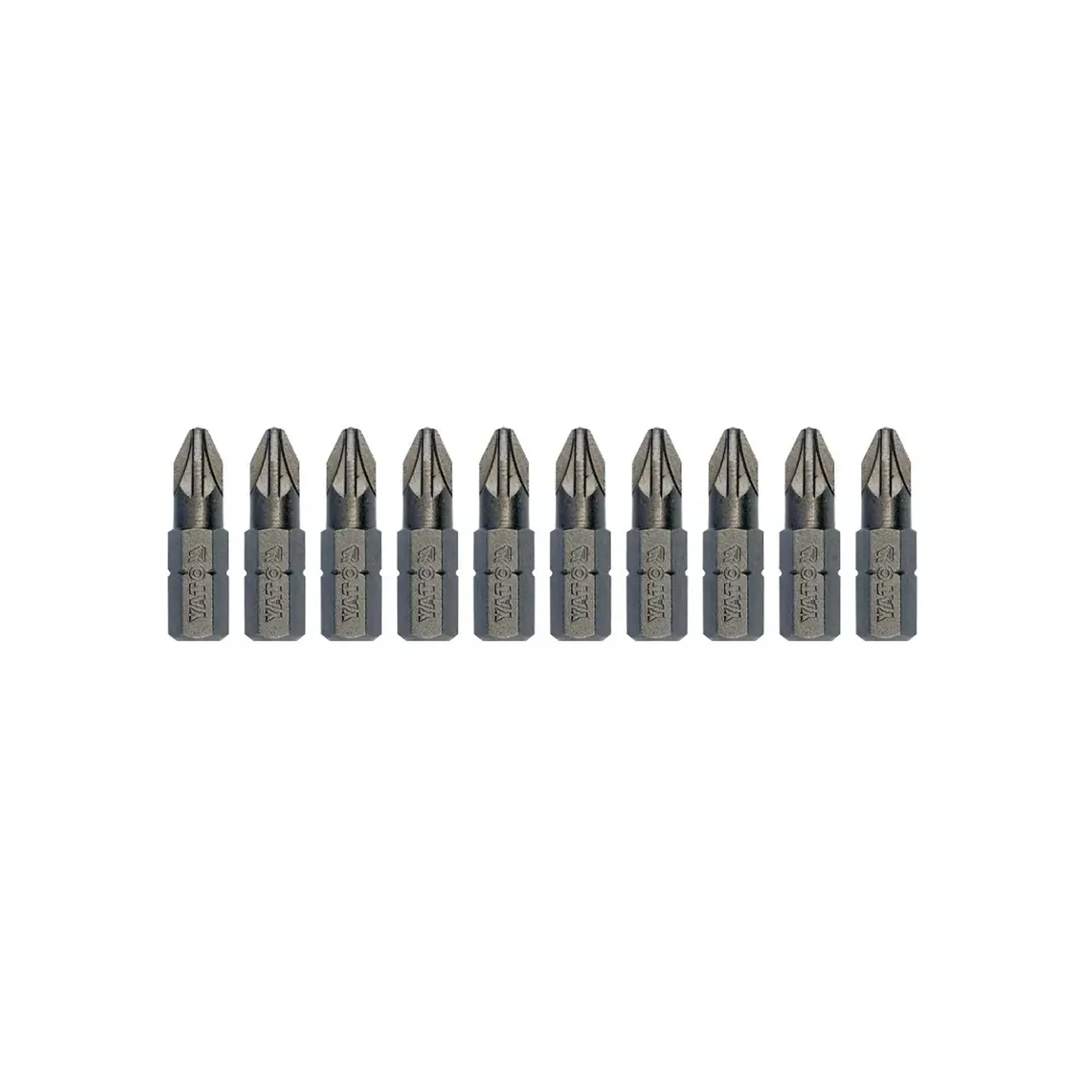 Set biți 10 buc. PZ2 1/4" 25 mm Yato