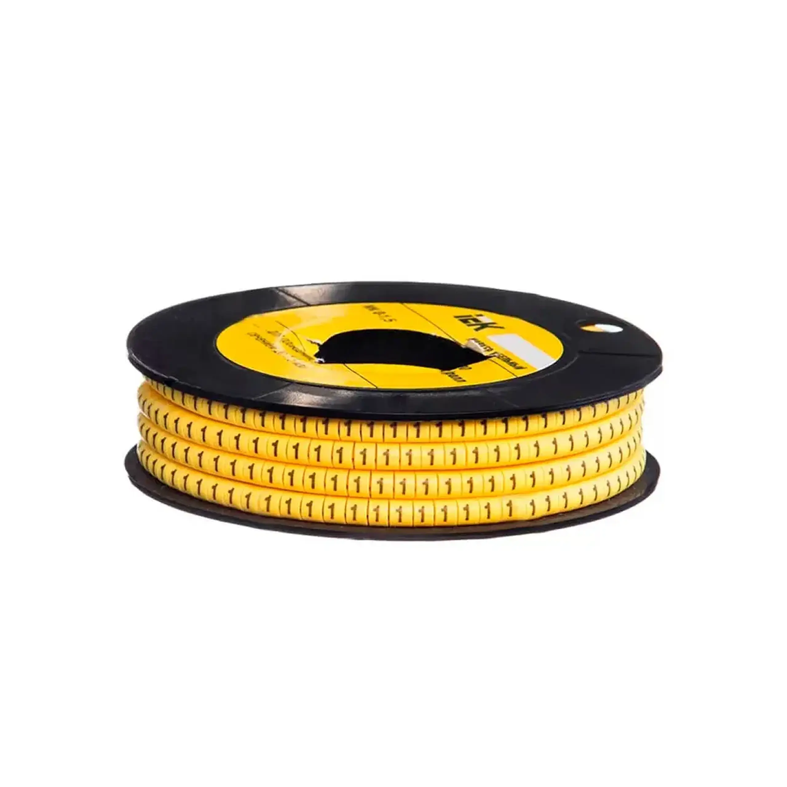Marcator de cablu "1" IEK MK3 6 mm galben