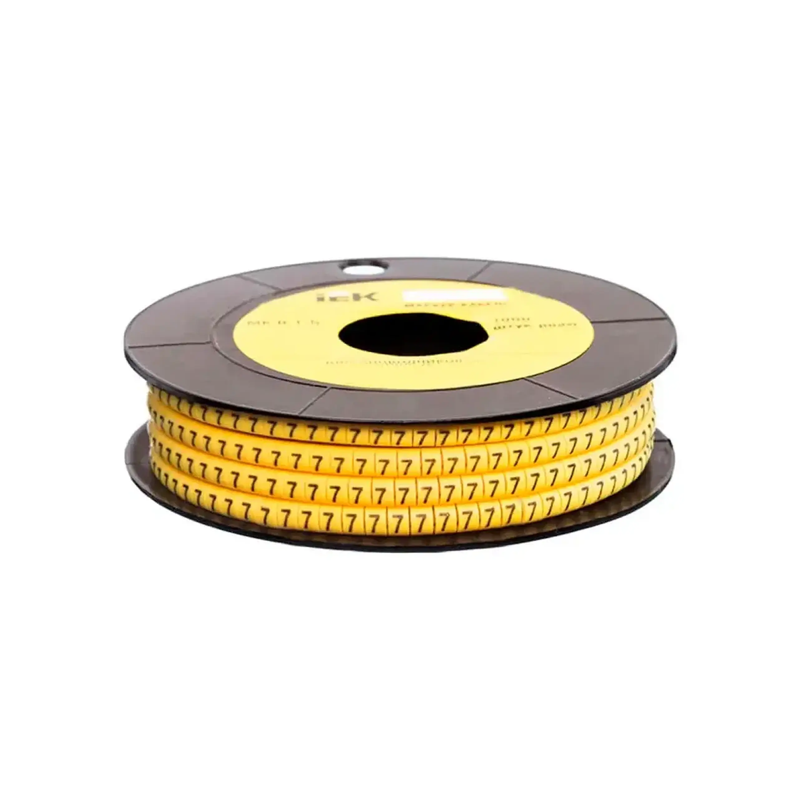 Marcator de cablu "7" IEK MK3 6 mm galben