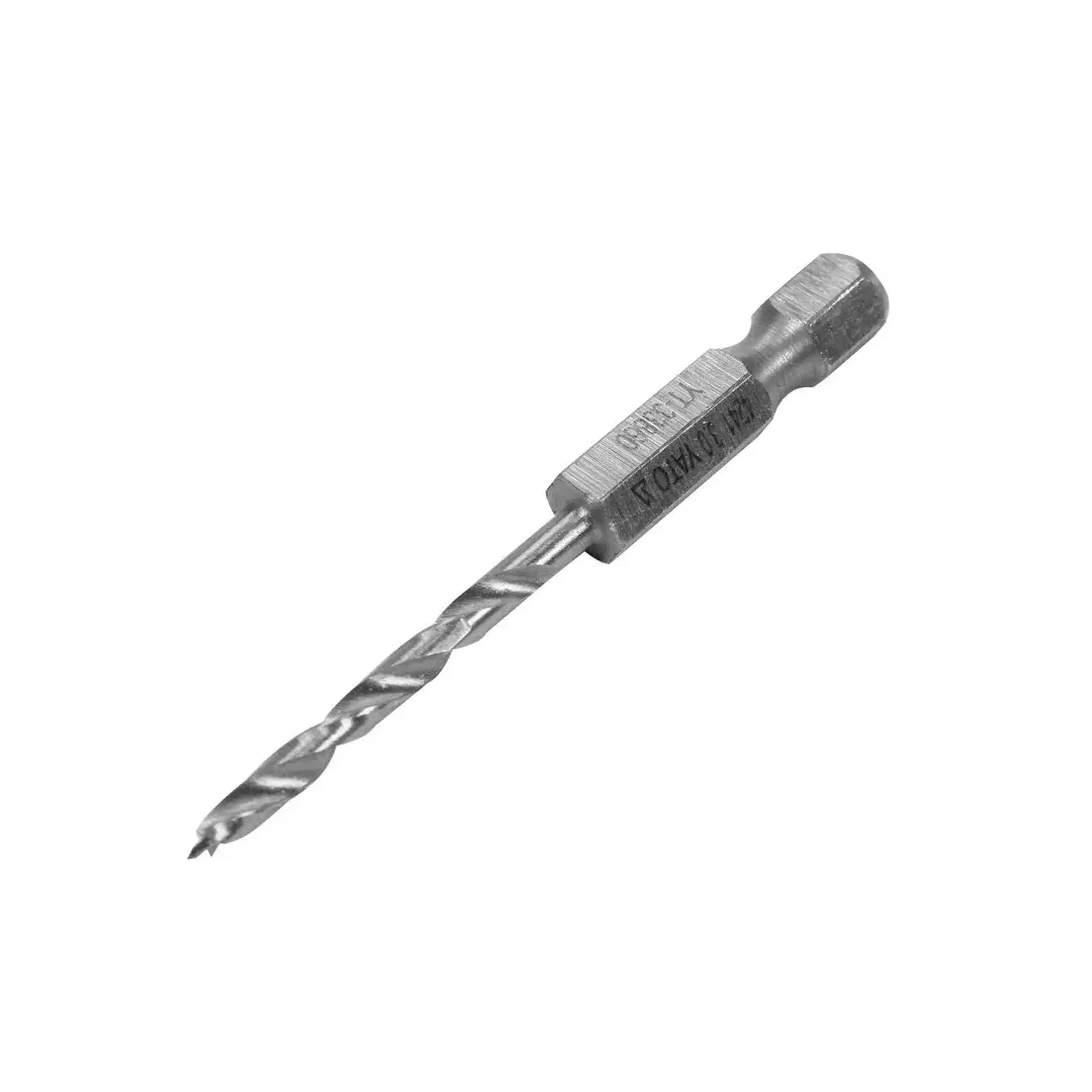 Burghiu spiralat pentru lemn 3 mm Oțel HSS Hexagonal Yato - Diametru 3 mm