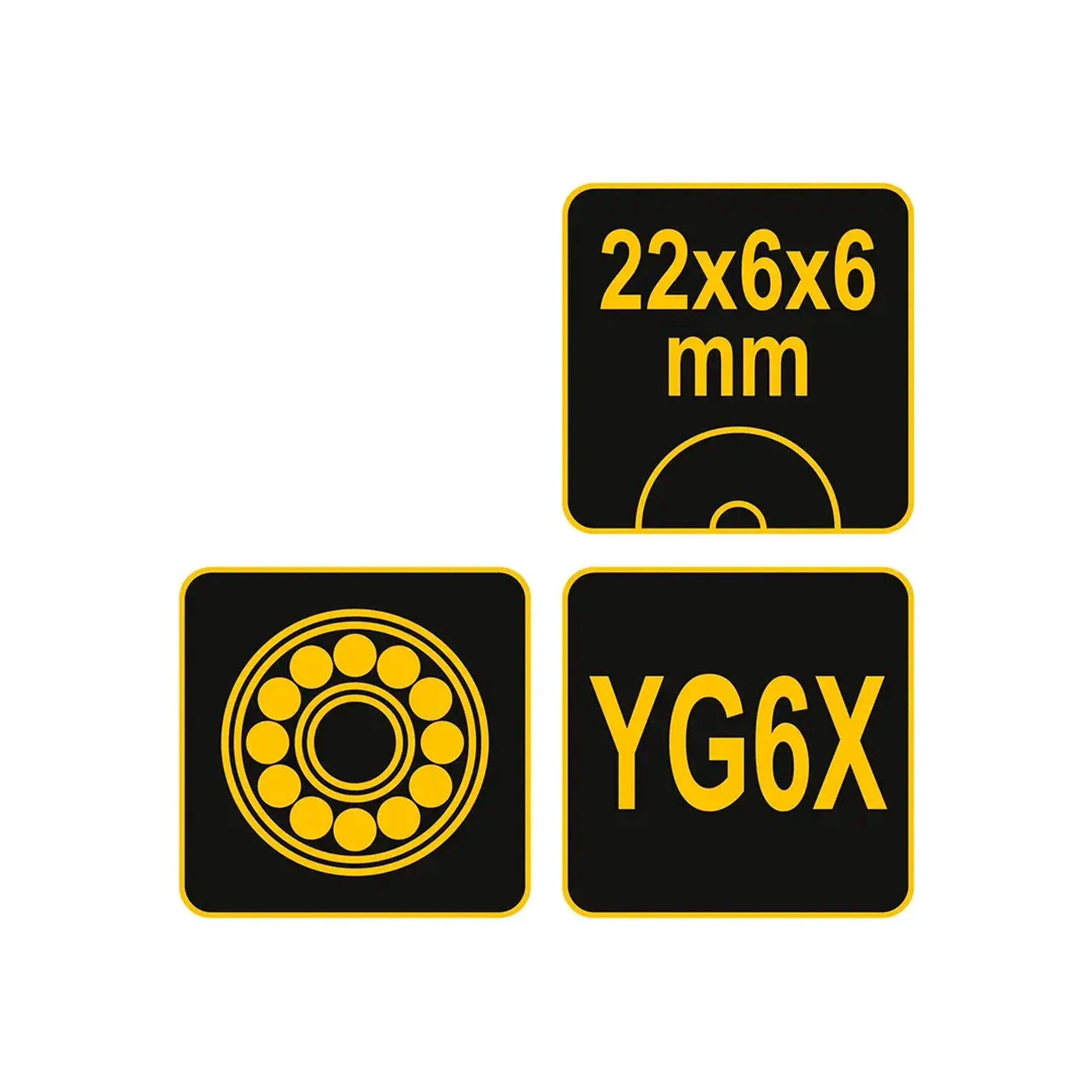 Rolă rezervă pentru maşina de tăeat gresie/faianță 03225 22 mm Vorel