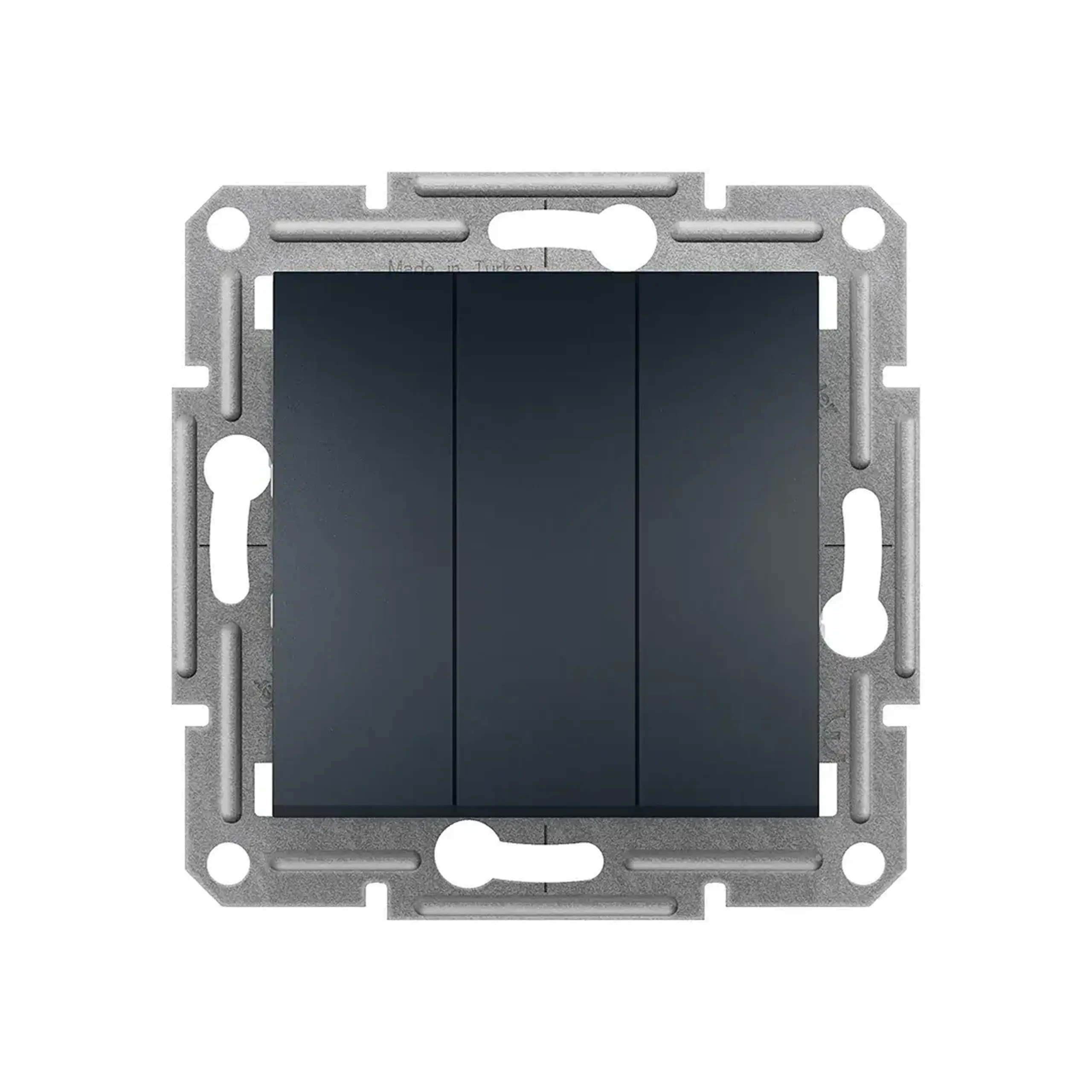 Întrerupător triplu SEDNA 10 A 220 - 240 V grafit Schneider-Electric