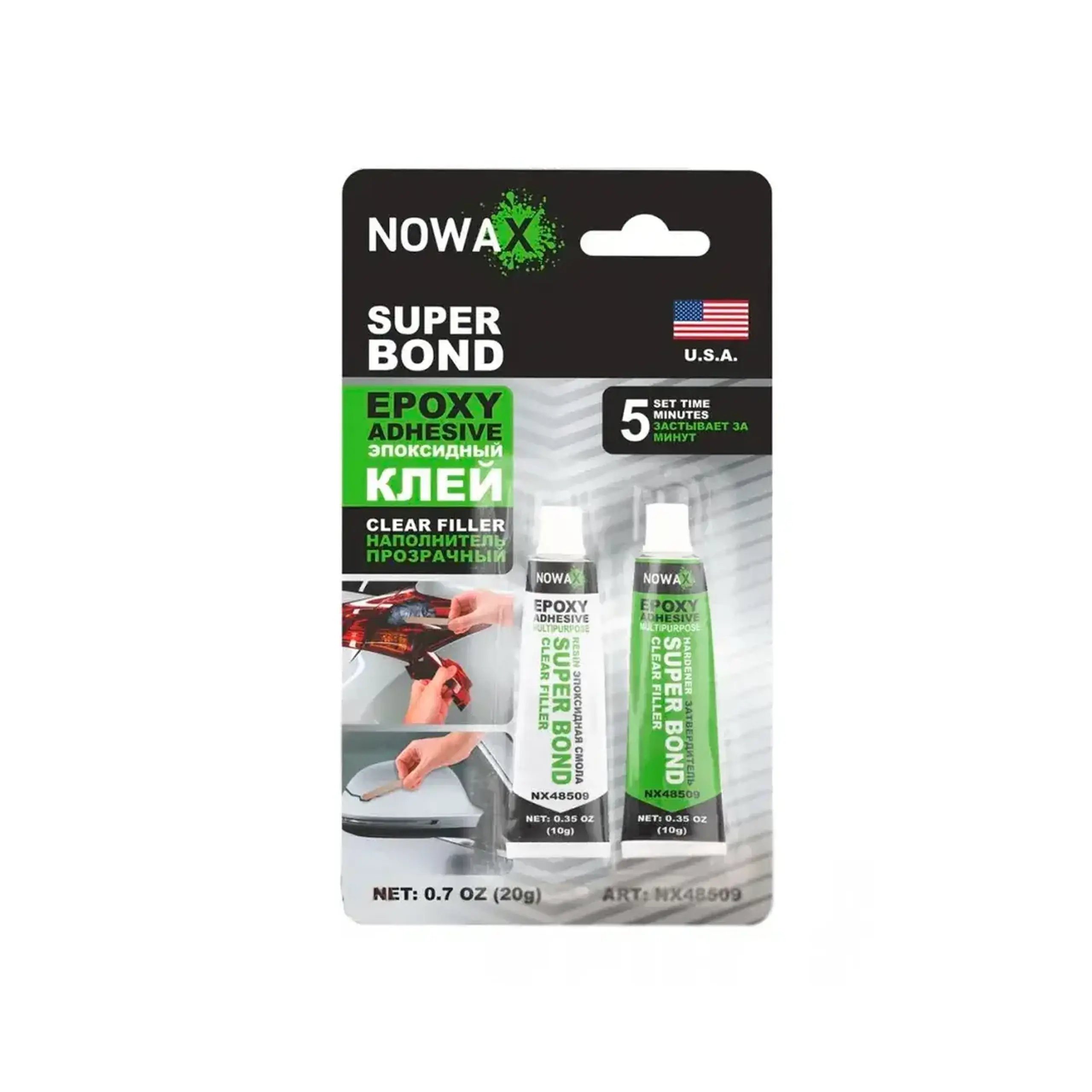 Adeziv din 2 componente Nowax 4484090 20 g - Model 4485097