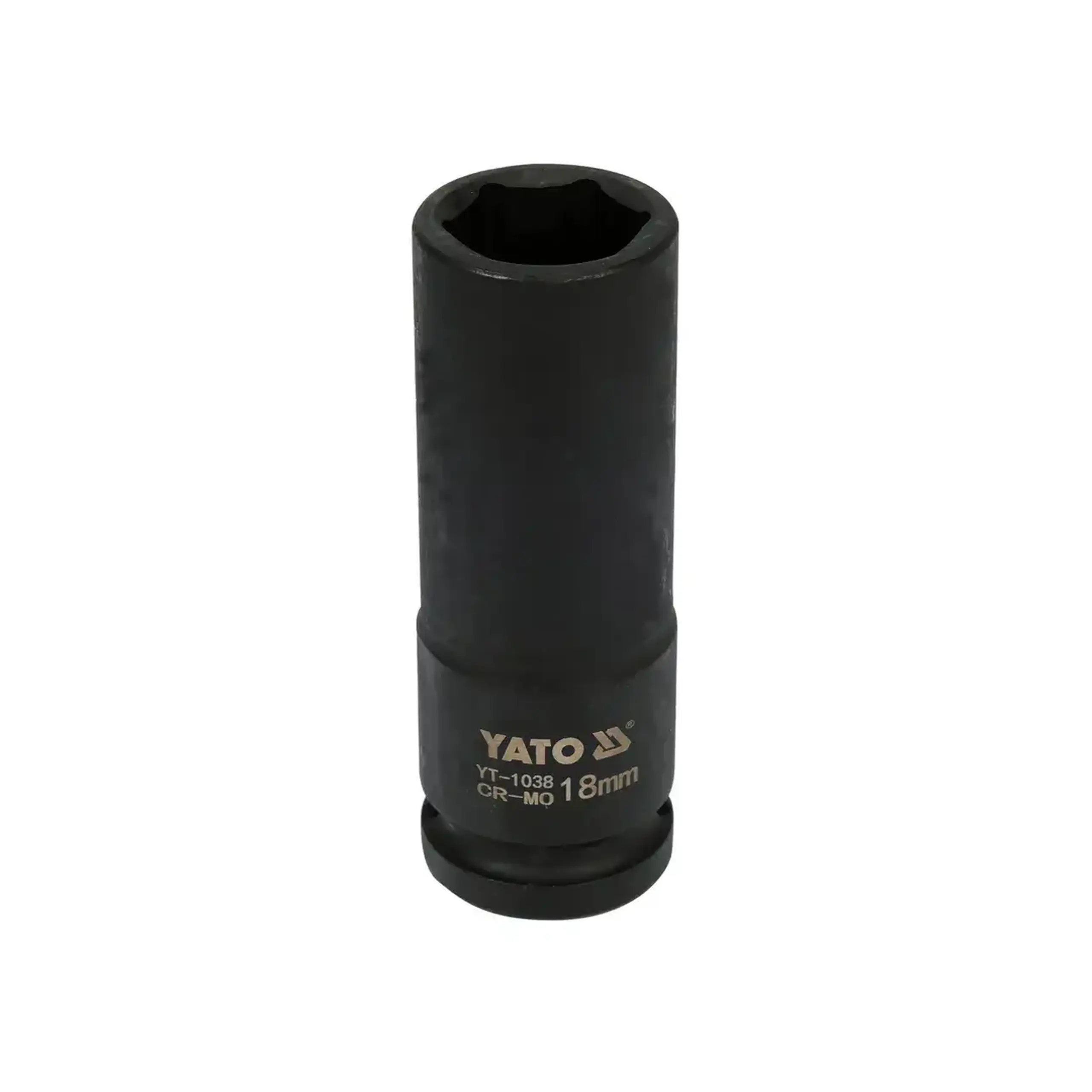 Cap cheie tubulară de impact hexagonal 18 mm 1/2" 78 mm Yato