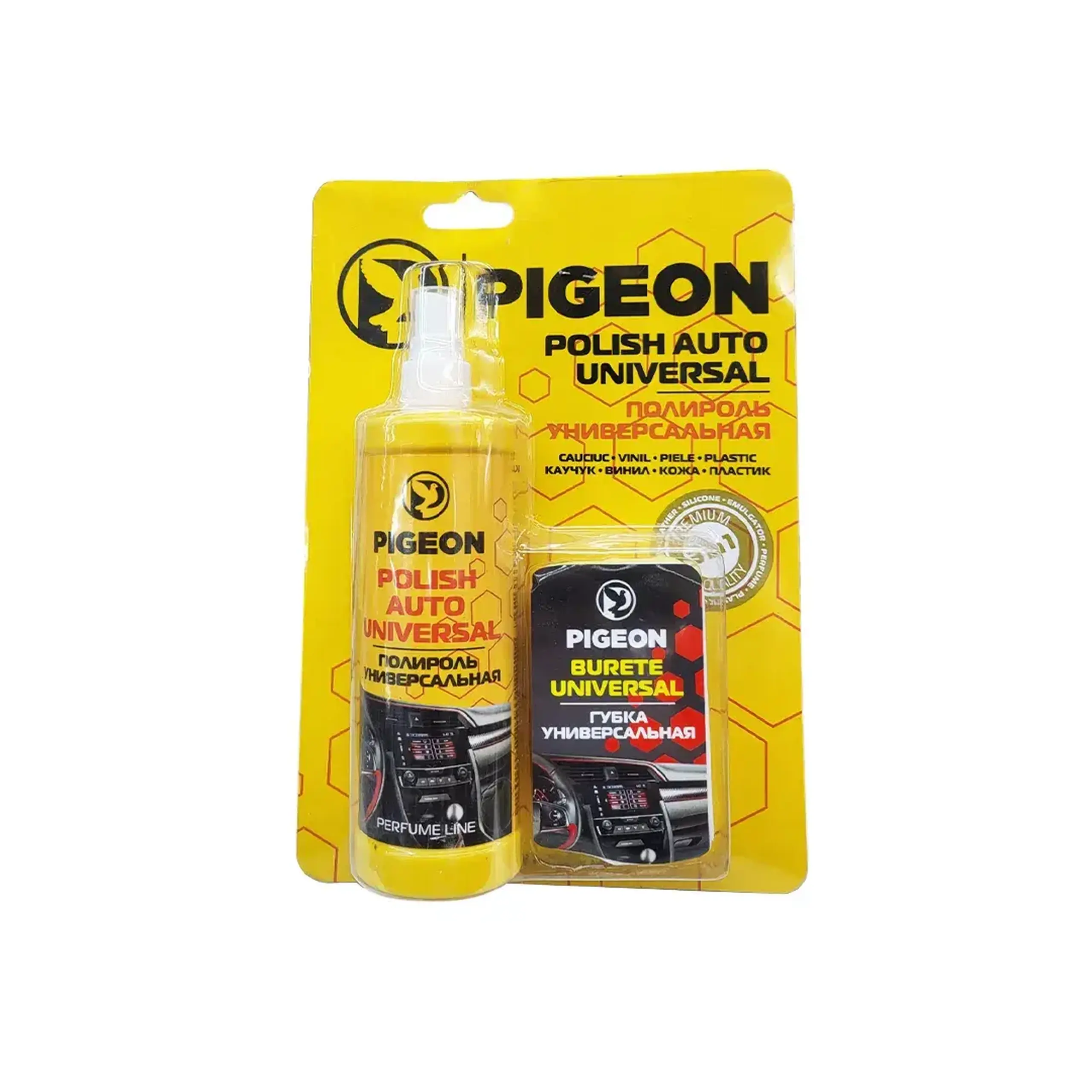 Soluție pentru lustruire + burete Lemoncello 250 ml Pigeon