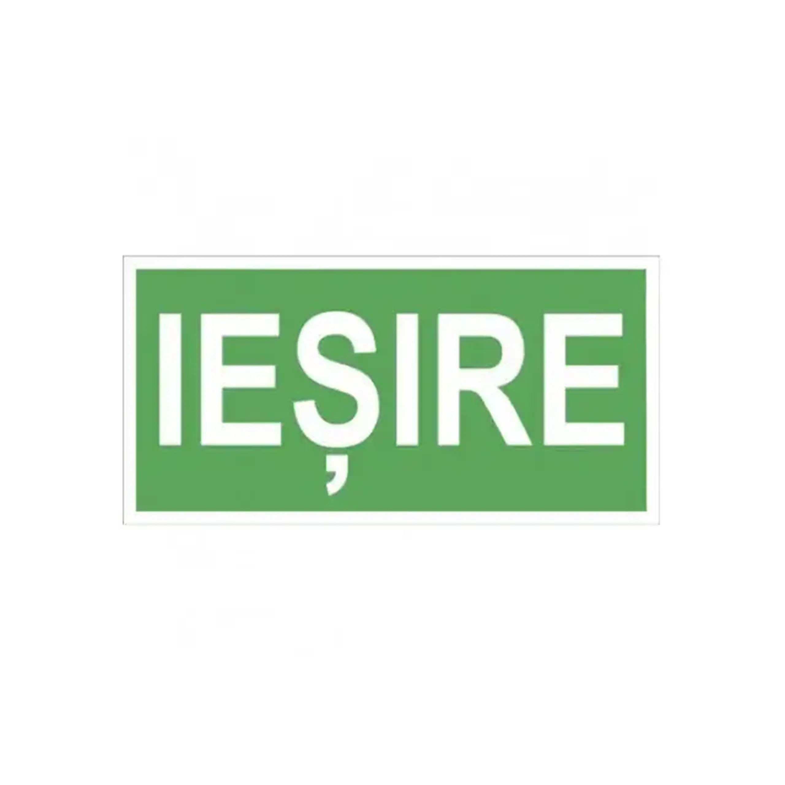 Indicator ieşire PowMr IEȘIRE 240 x 120 mm verde