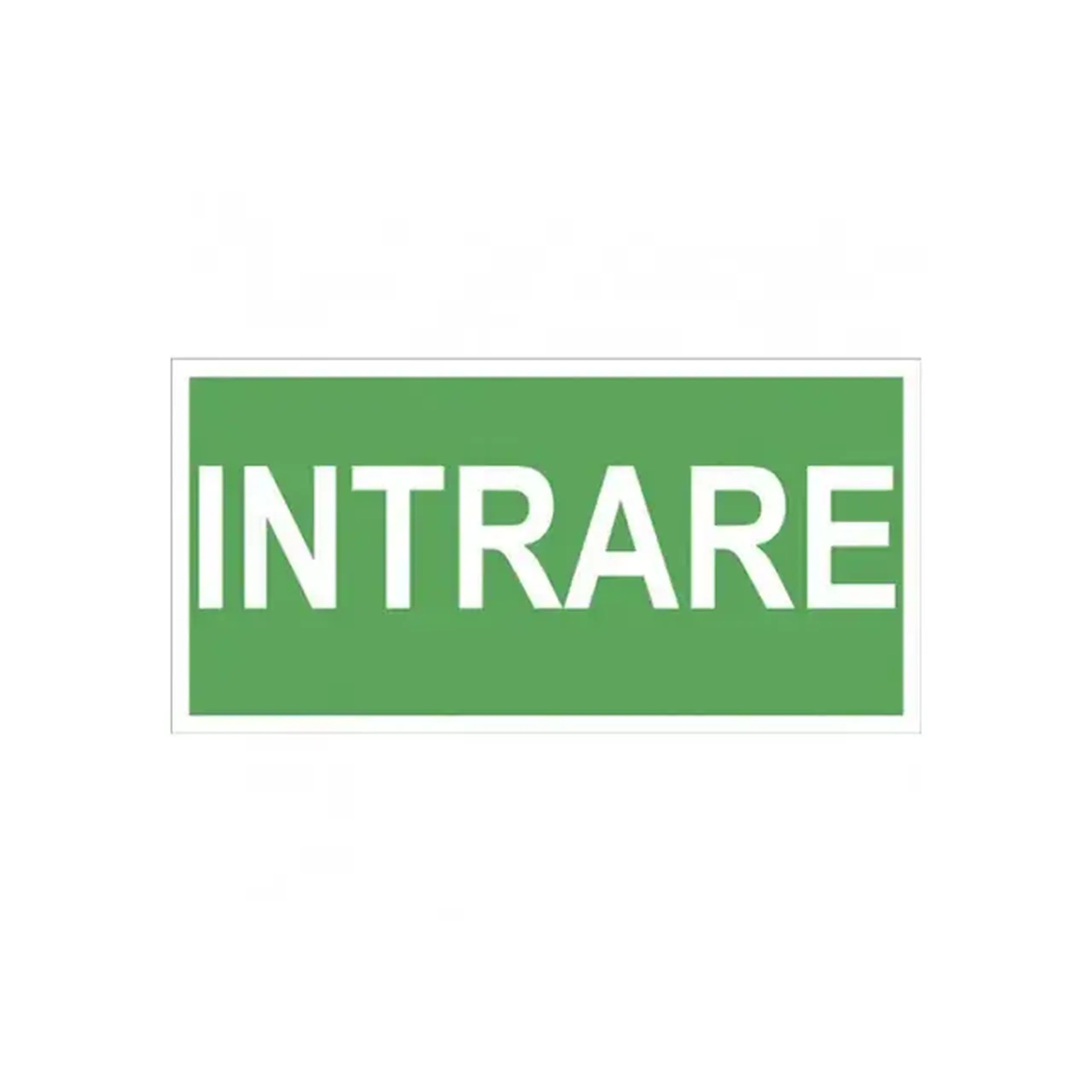Indicator Intrare PowMr INTRARE 240 x 120 mm verde