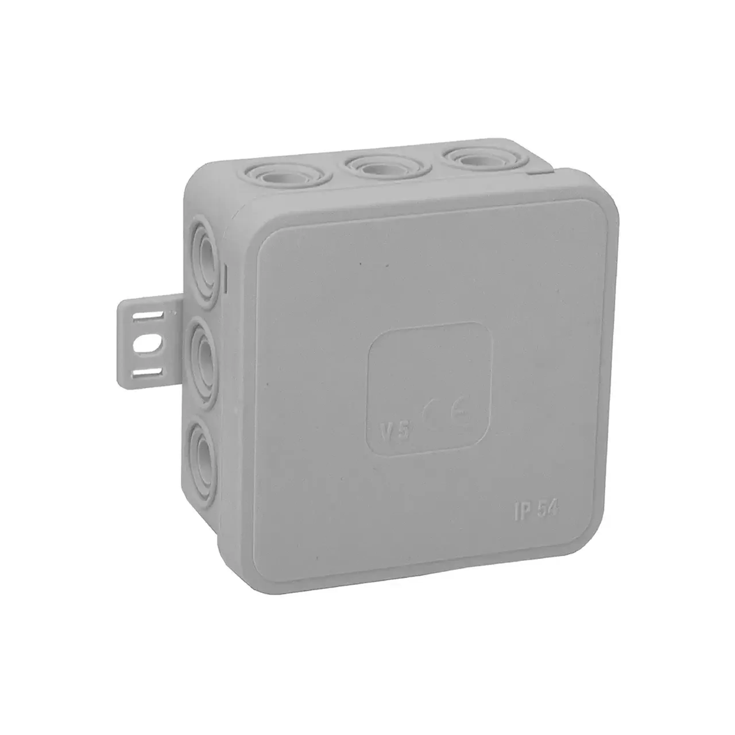 Cutie de distribuție 75 x 75 x 41 mm Plastic Click ORNO - Gri 75 x 75 x 41 mm (L x W x H x Ø)