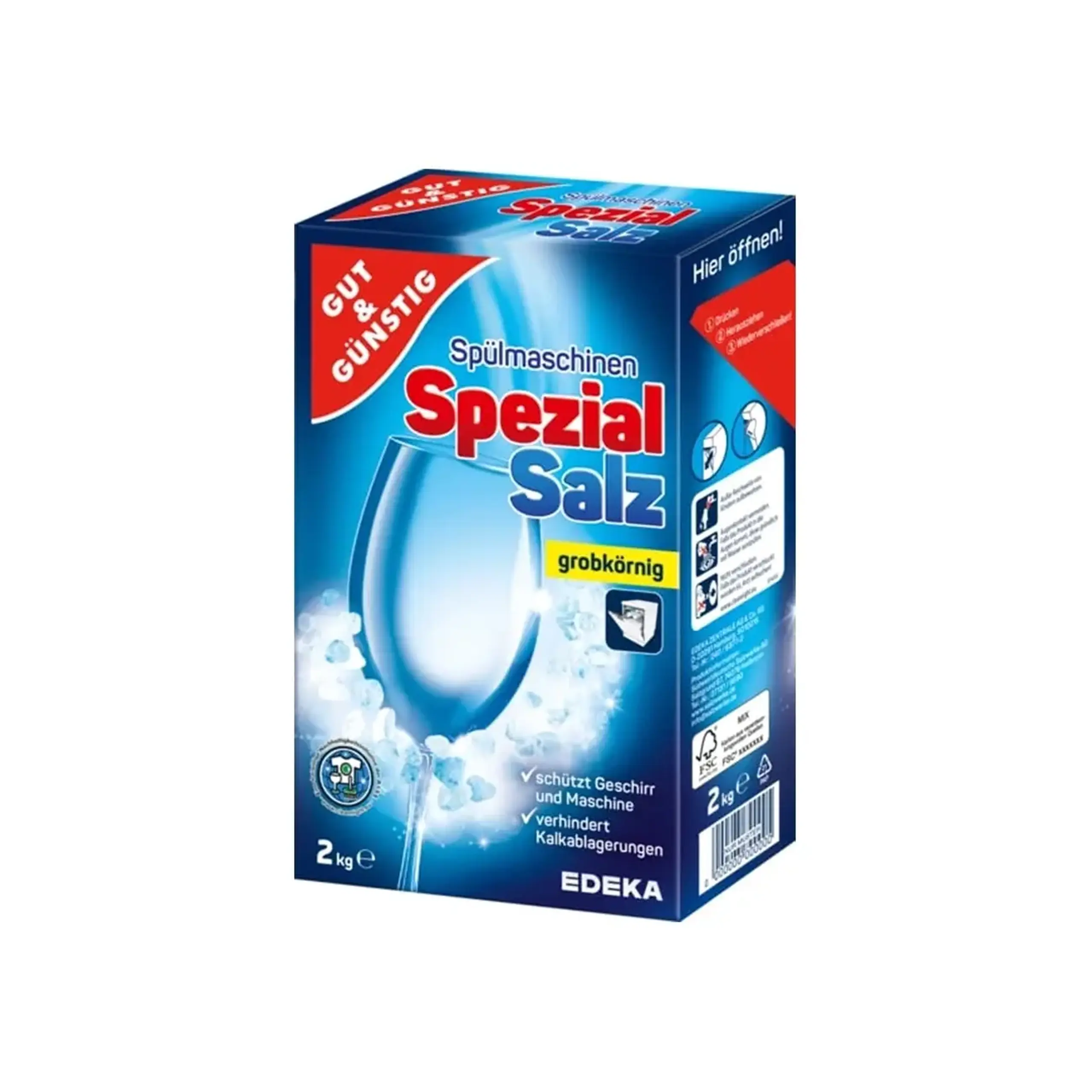 Sare pentru mașină de spălat vesela Gut&Gunstig T56126 2 kg 1