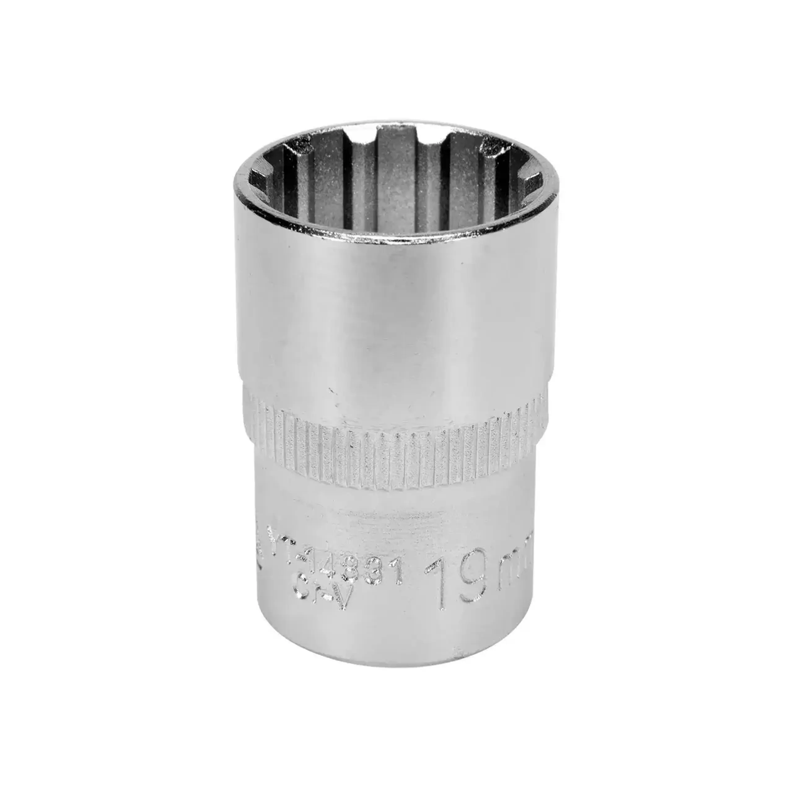 Cap tubular dodecagonal 19 mm 1/2" 38 mm Yato