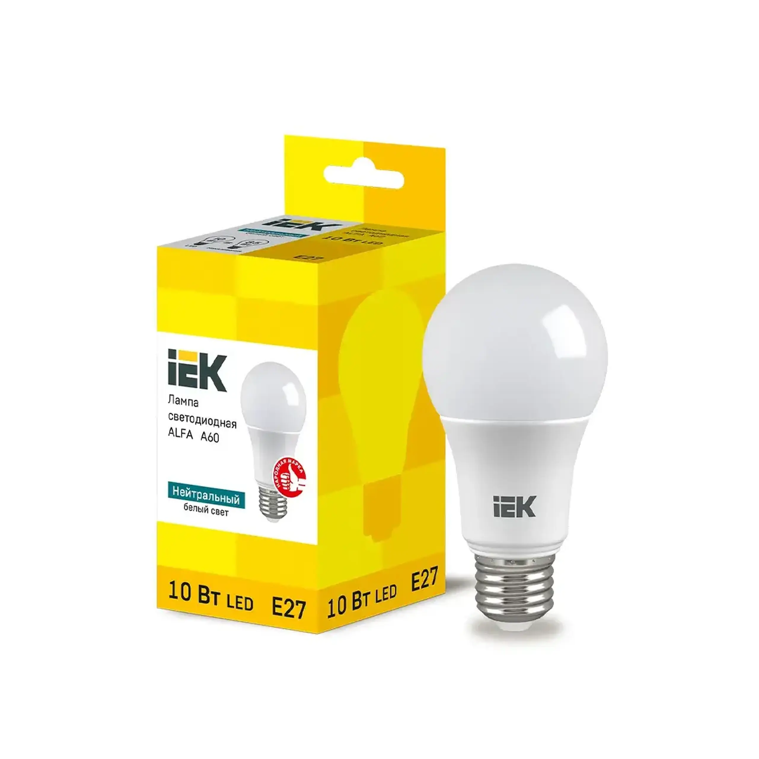 Bec LED 10 W E27 4000 K 220 - 240 V IEK - 4000 K (K) 10 W (W)