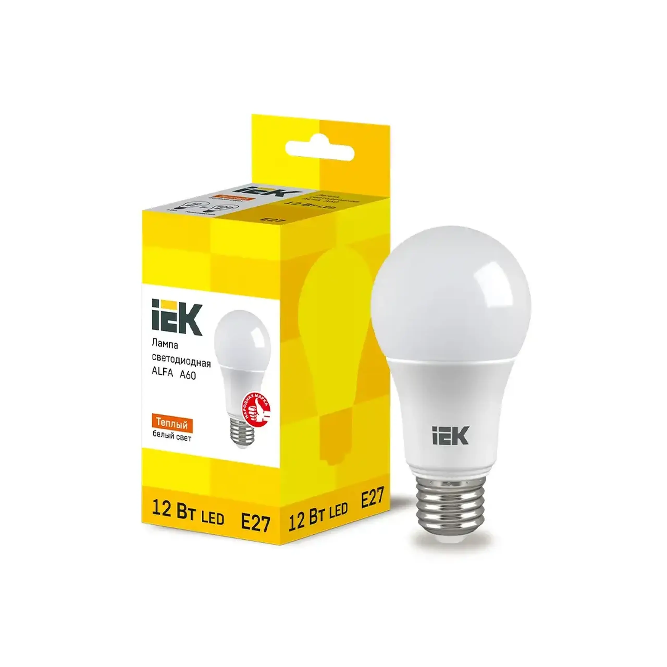 Bec LED 10 W E27 4000 K 220 - 240 V IEK - 4000 K (K) 12 W (W)