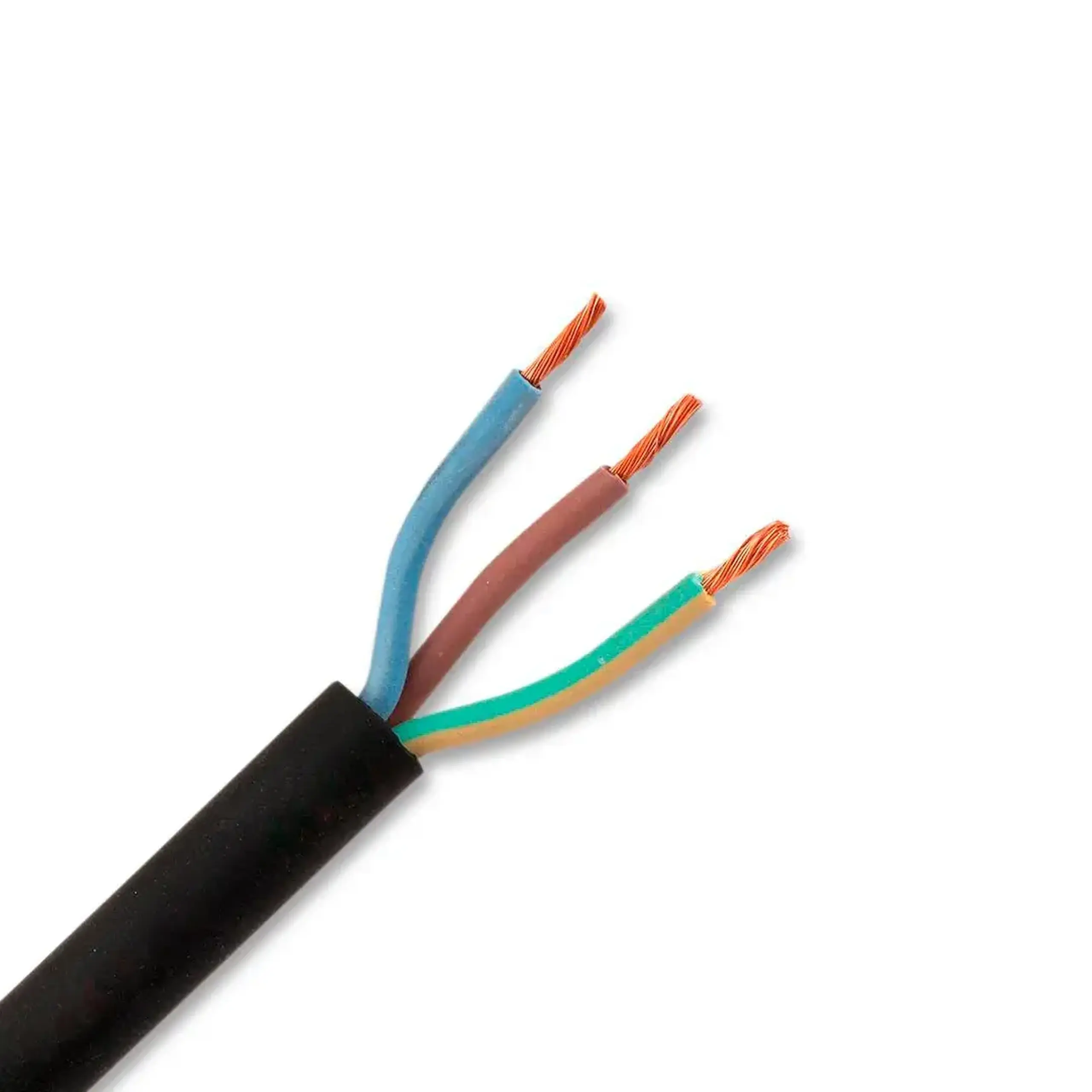 Cablu submersibil flexibil H07RN-F 3 * 1.0 mm² Negru