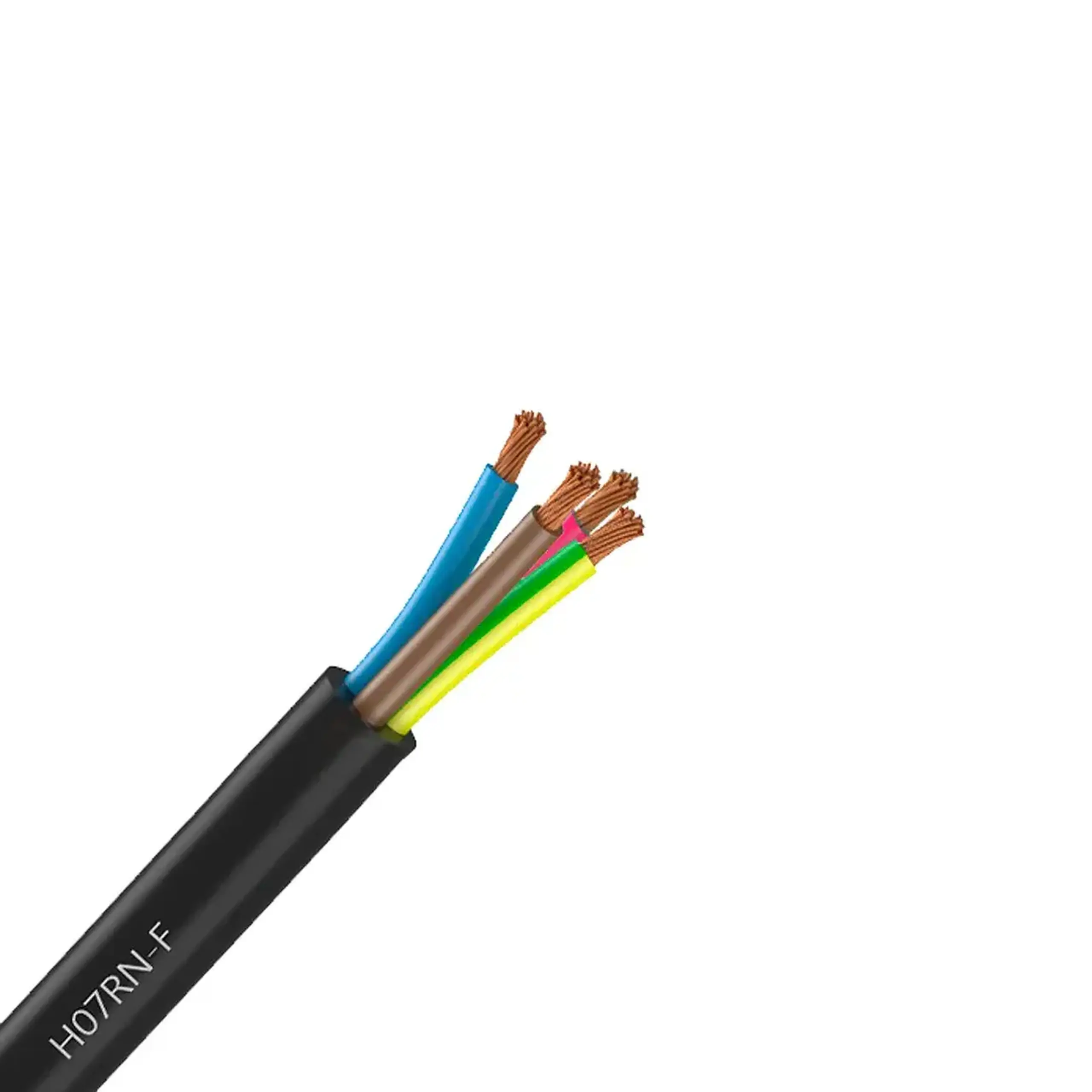 Cablu submersibil flexibil H07RN-F 4 * 1.0 mm² Negru