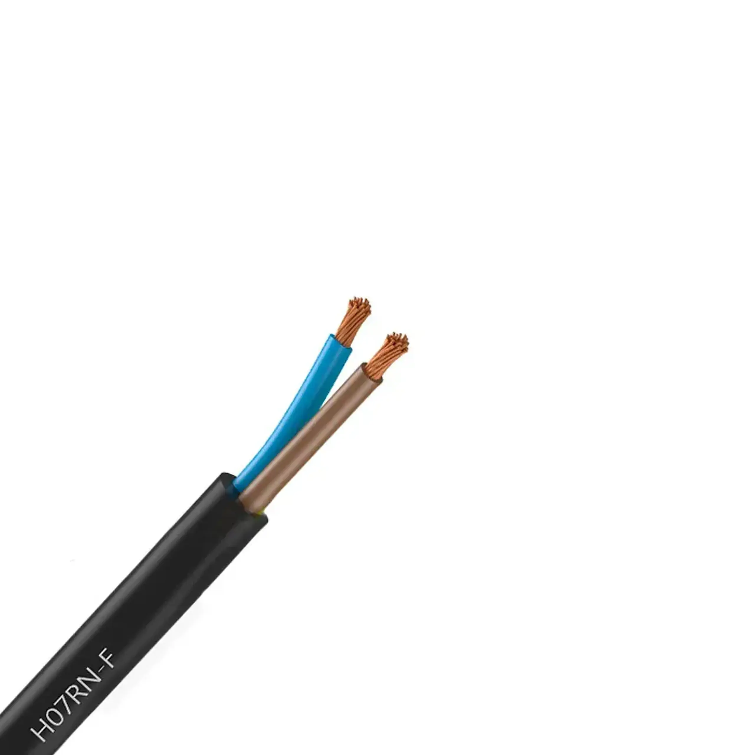 Cablu submersibil flexibil H07RN-F 2 * 1.0 mm² Negru