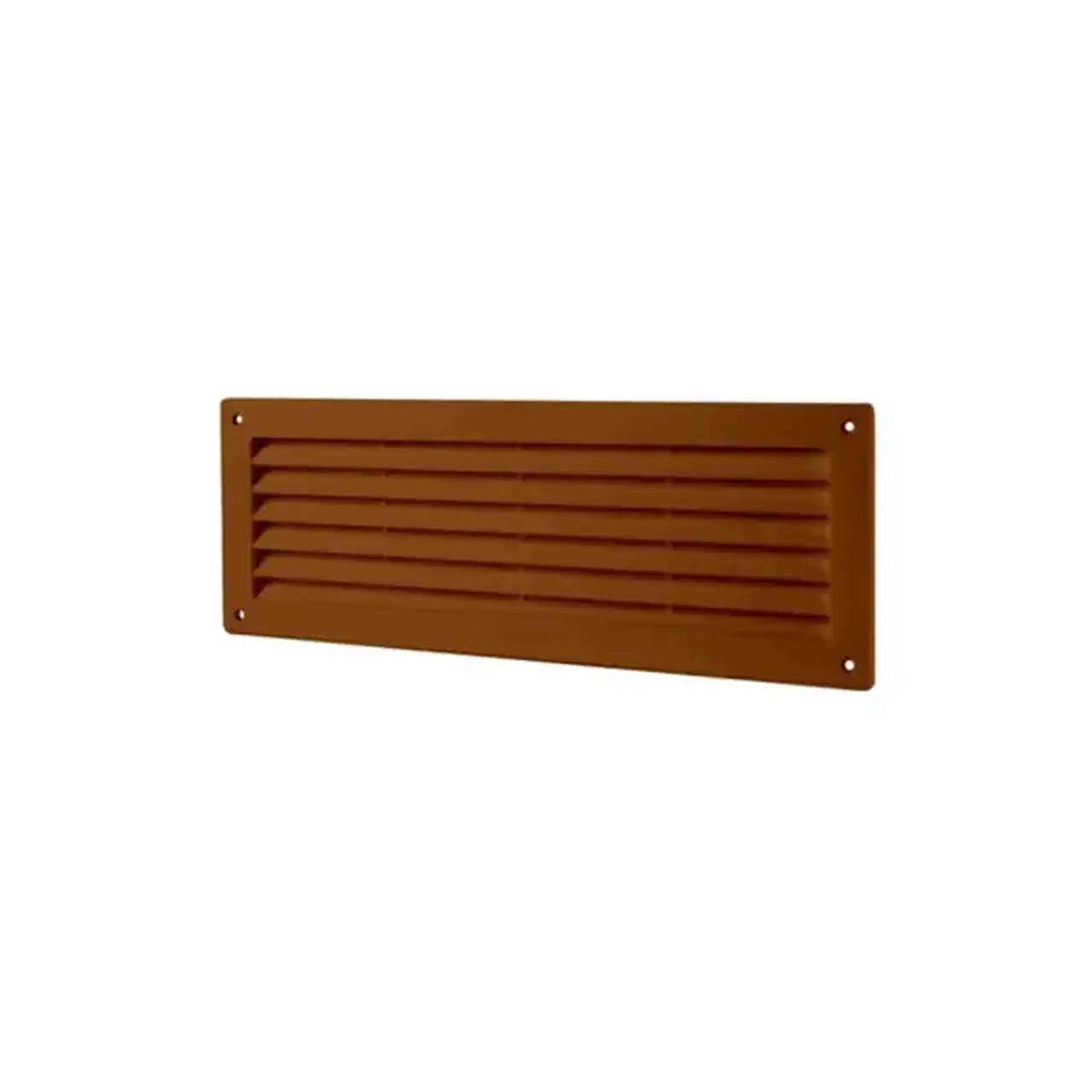 Gratii de ventilare PowMr MB-350 350 mm x 14 cm plastic cafeniu