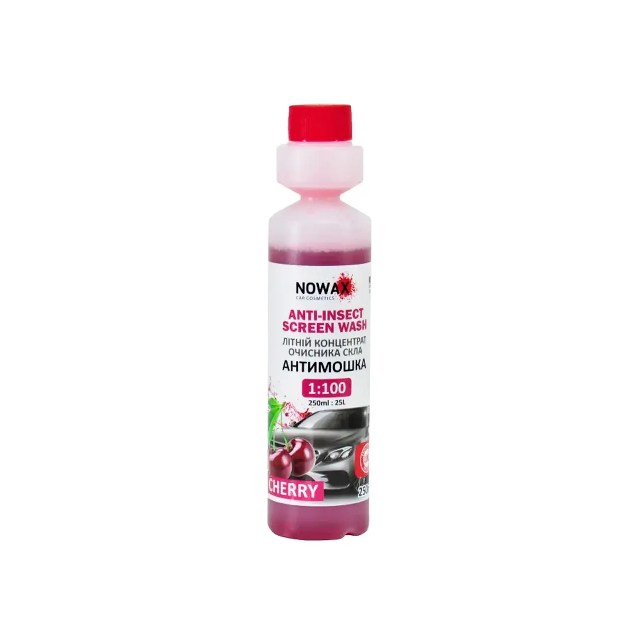 Soluție concentrată pentru parbriz Nowax VISINA 250 ml