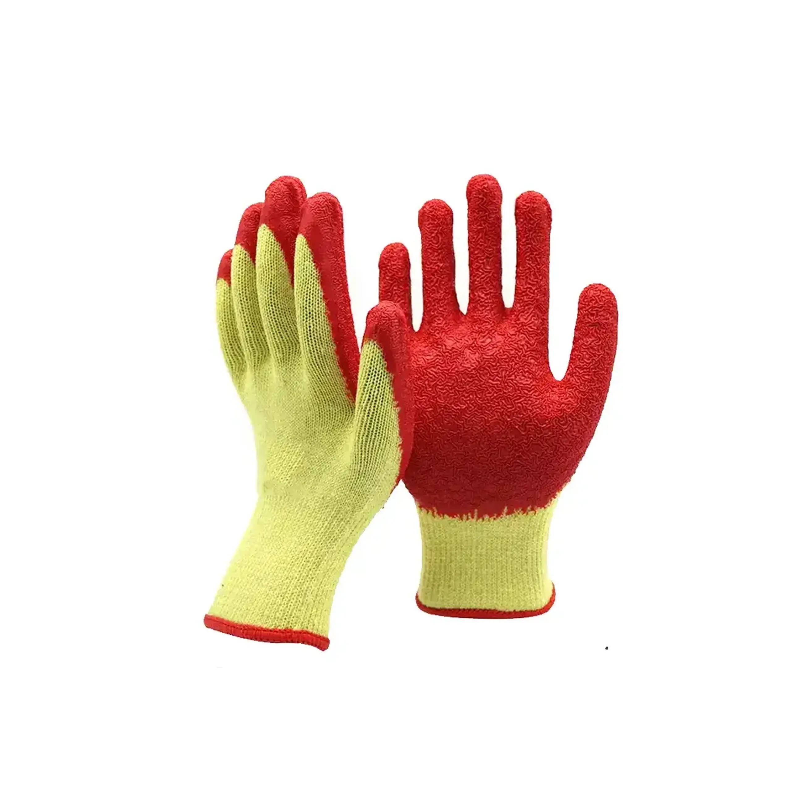 Mănuși acoperite cu latex 10 Galben/Roșu