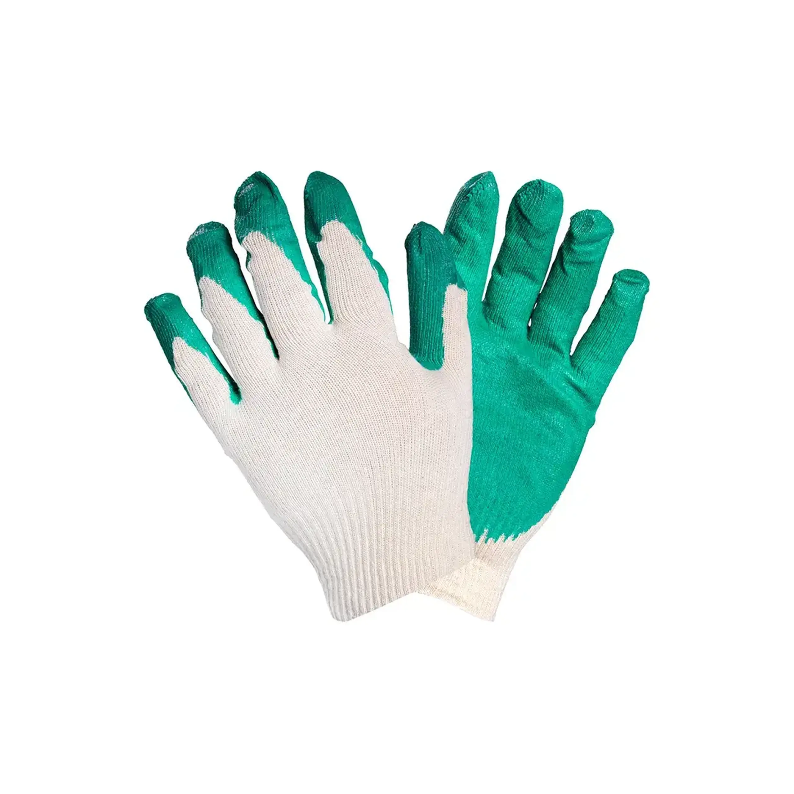 Mănuși acoperite cu latex 10 Alb/Turcoaz