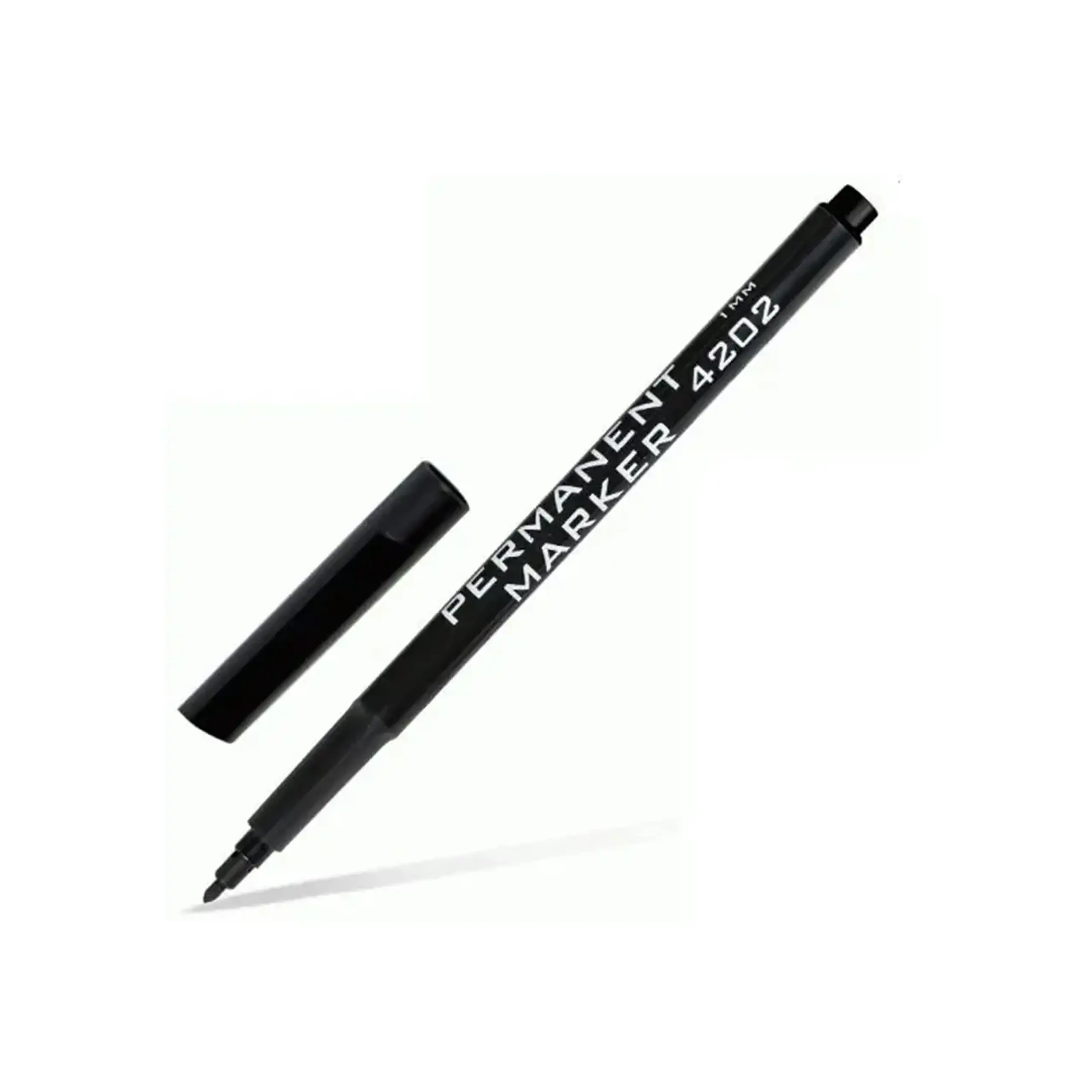 Marker permanent 4202 1 mm Negru KOH-I-NOOR