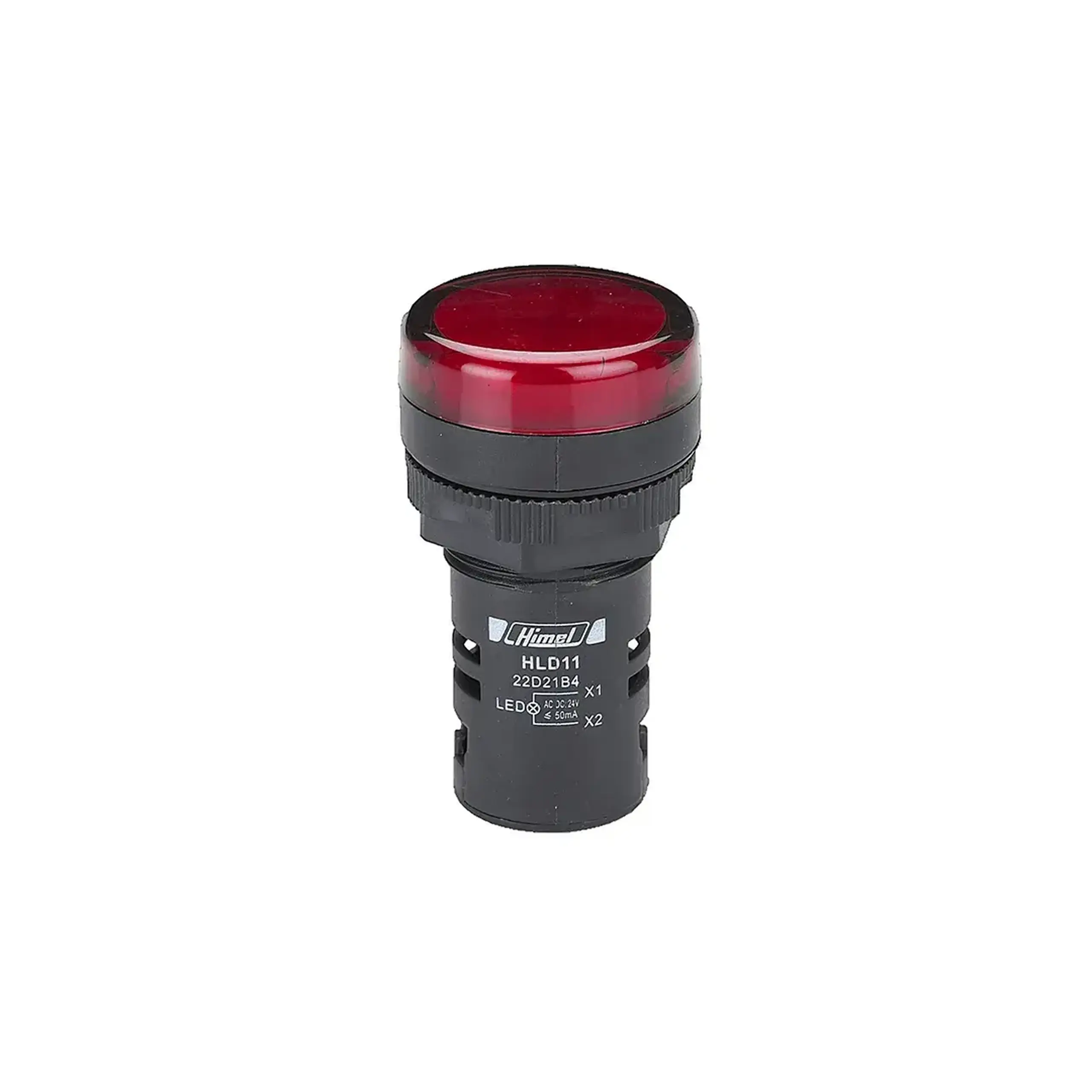 Lampă de semnalizare Himel 24 V IP40 roșu