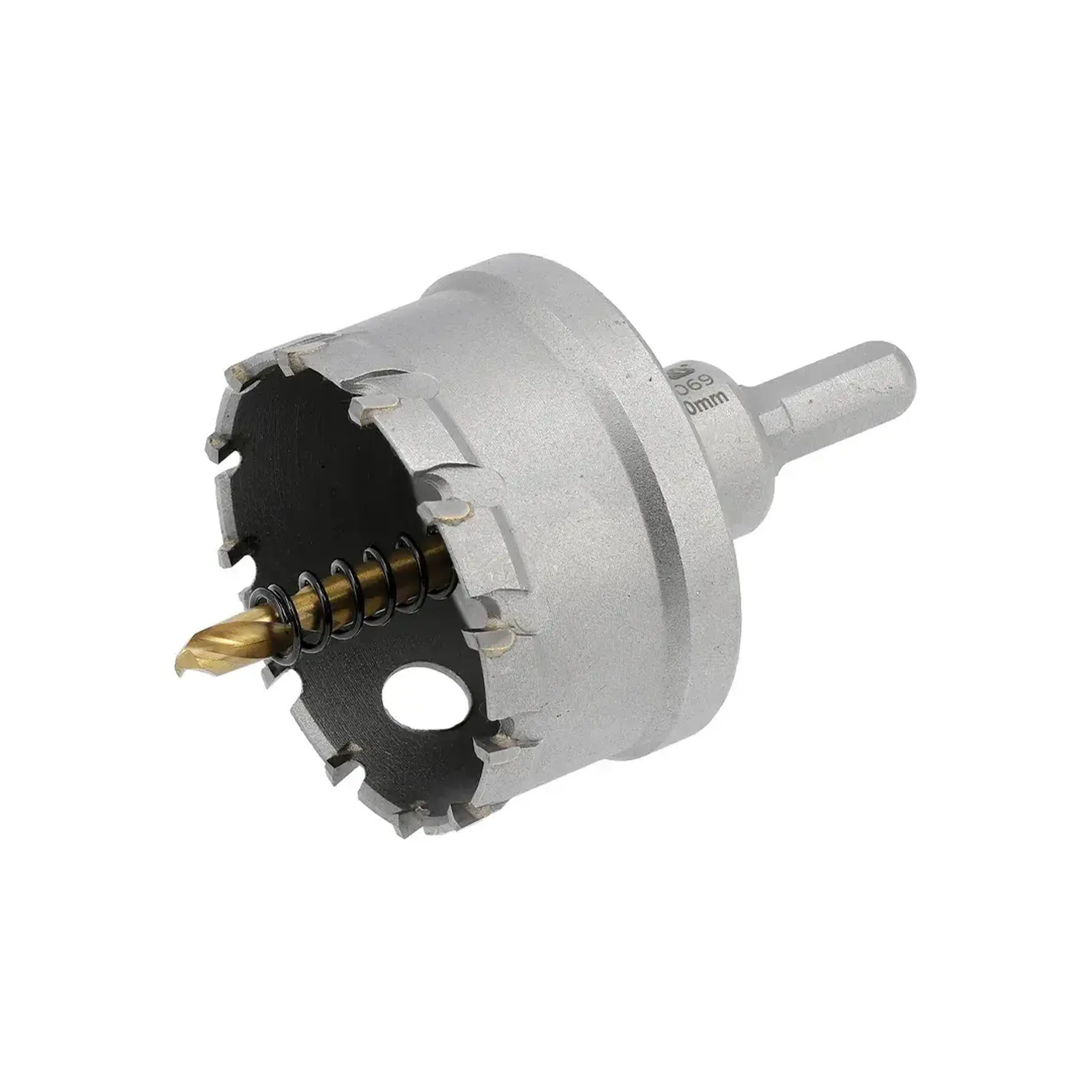 Carotă TCT cu burghiu central pentru metal 16 mm Hexagonal Yato - Diametru 60 mm