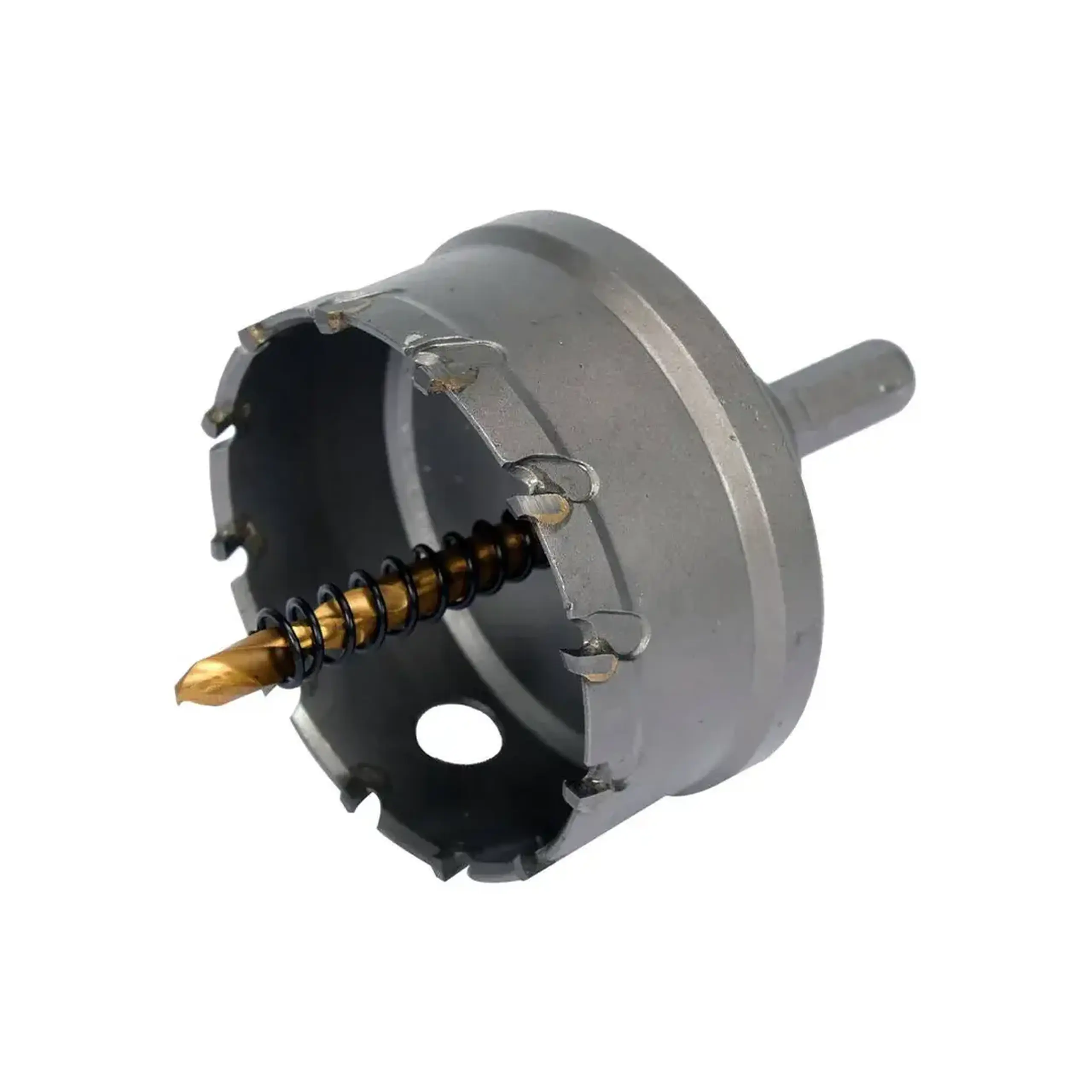 Carotă TCT cu burghiu central pentru metal 16 mm Hexagonal Yato - Diametru 70 mm
