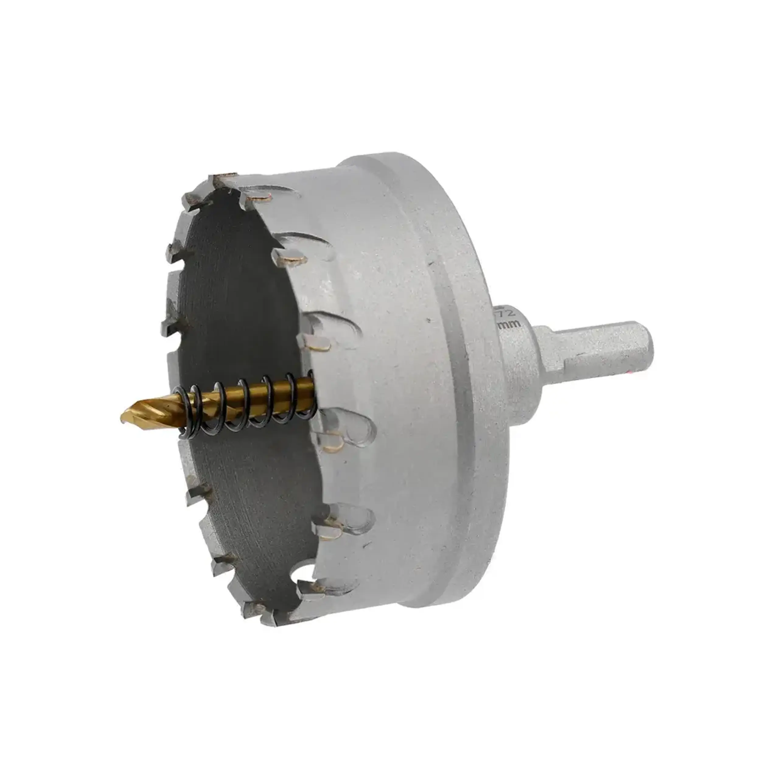 Carotă TCT cu burghiu central pentru metal 16 mm Hexagonal Yato - Diametru 80 mm