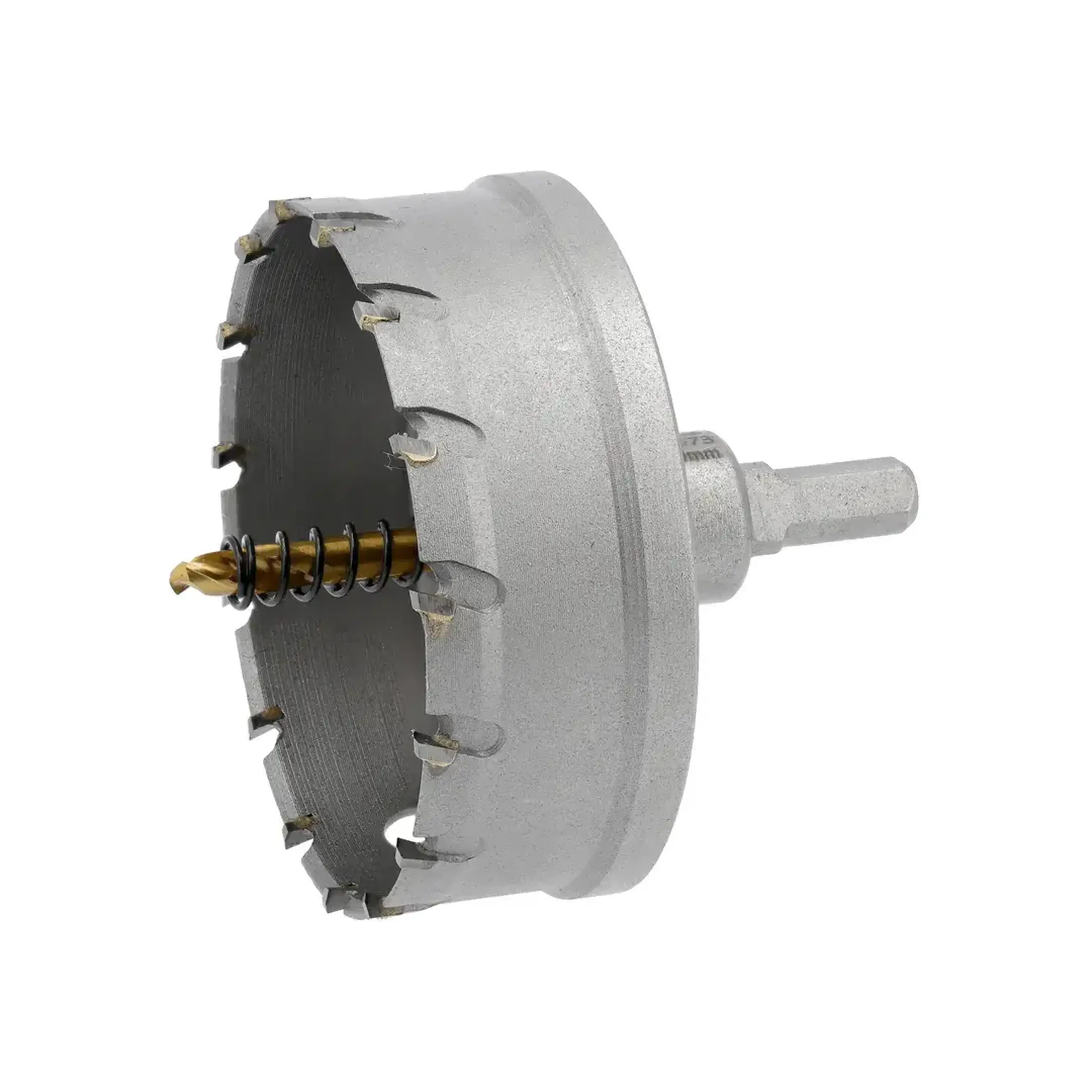 Carotă TCT cu burghiu central pentru metal 16 mm Hexagonal Yato - Diametru 90 mm
