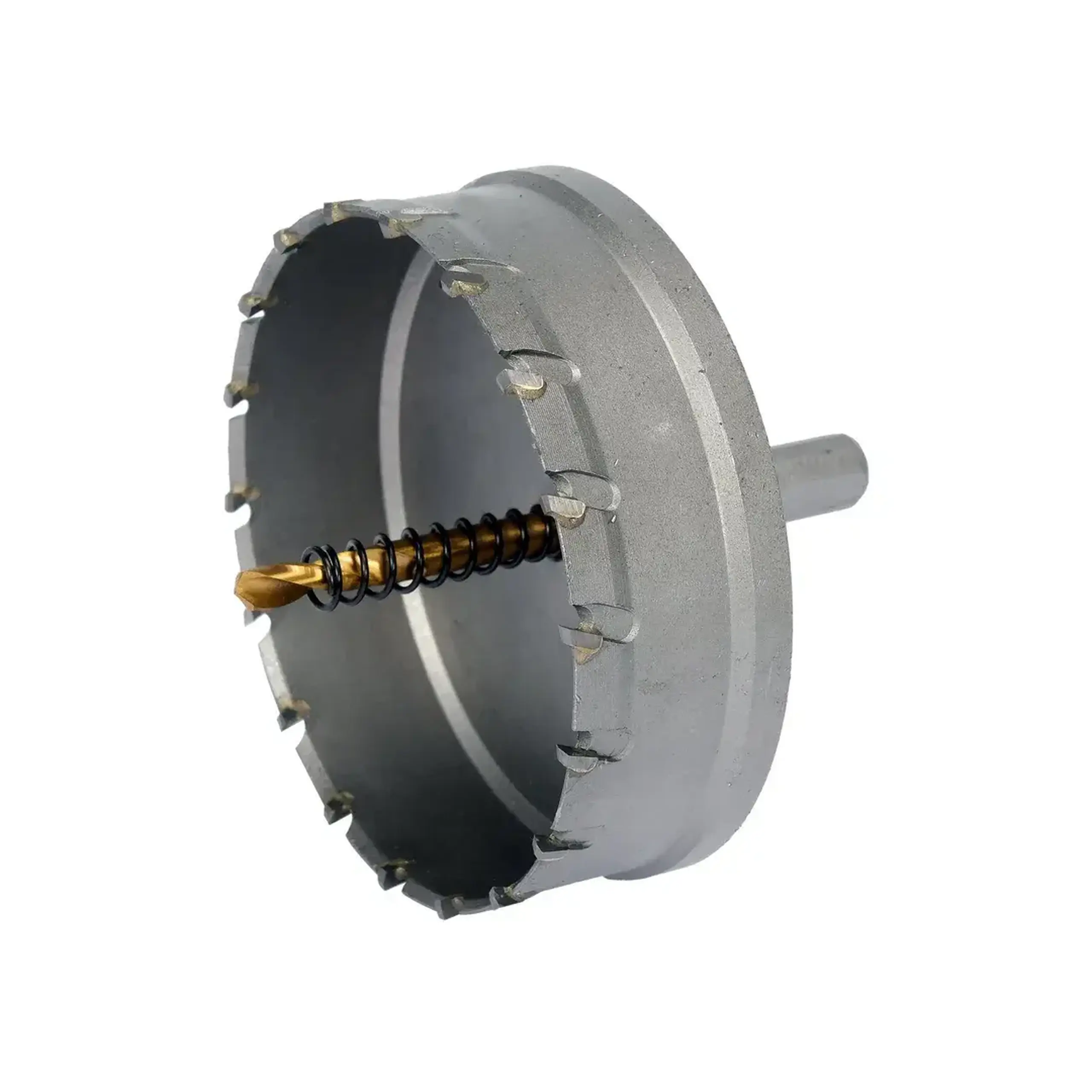 Carotă TCT cu burghiu central pentru metal 16 mm Hexagonal Yato - Diametru 102 mm