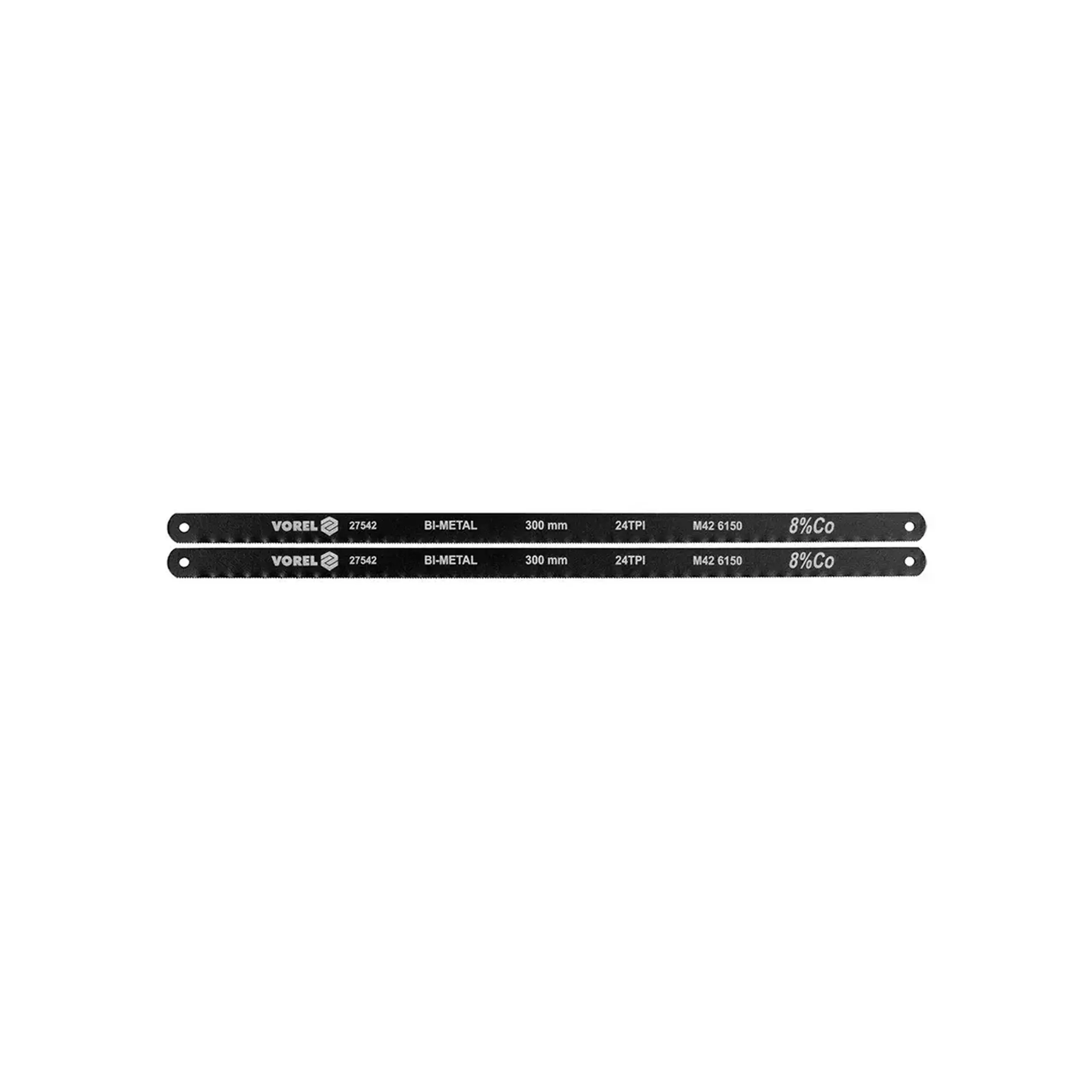 Pânză pentru metal pentru fierăstrău de mână 300 mm 2 buc. Vorel