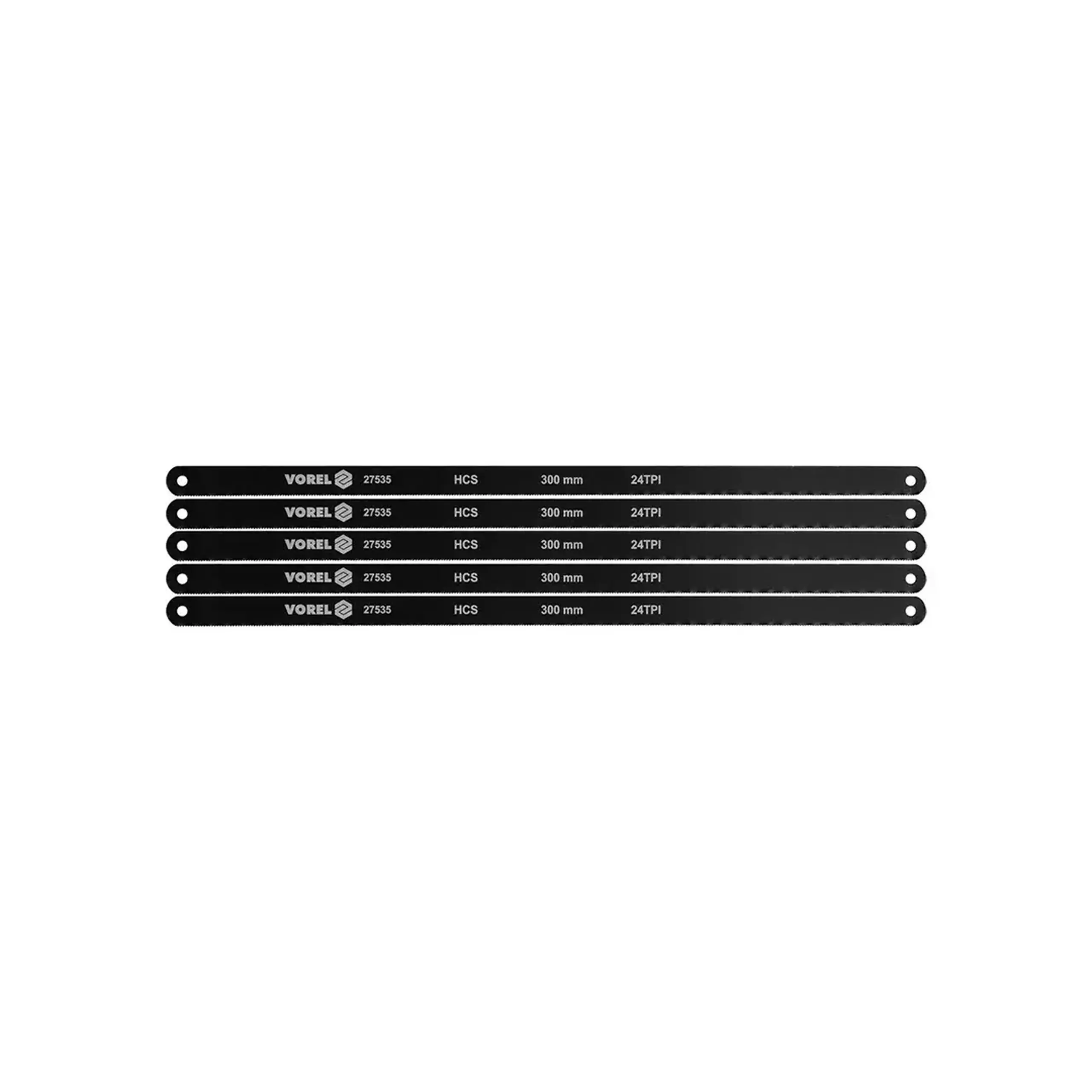 Pânză pentru metal pentru fierăstrău de mână 300 mm 5 buc. Vorel