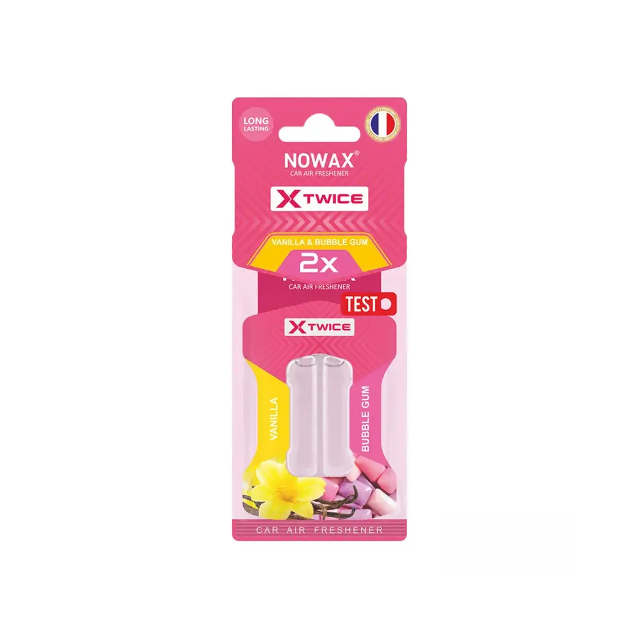Aromatizator Nowax Vanilla & Bubble Gum