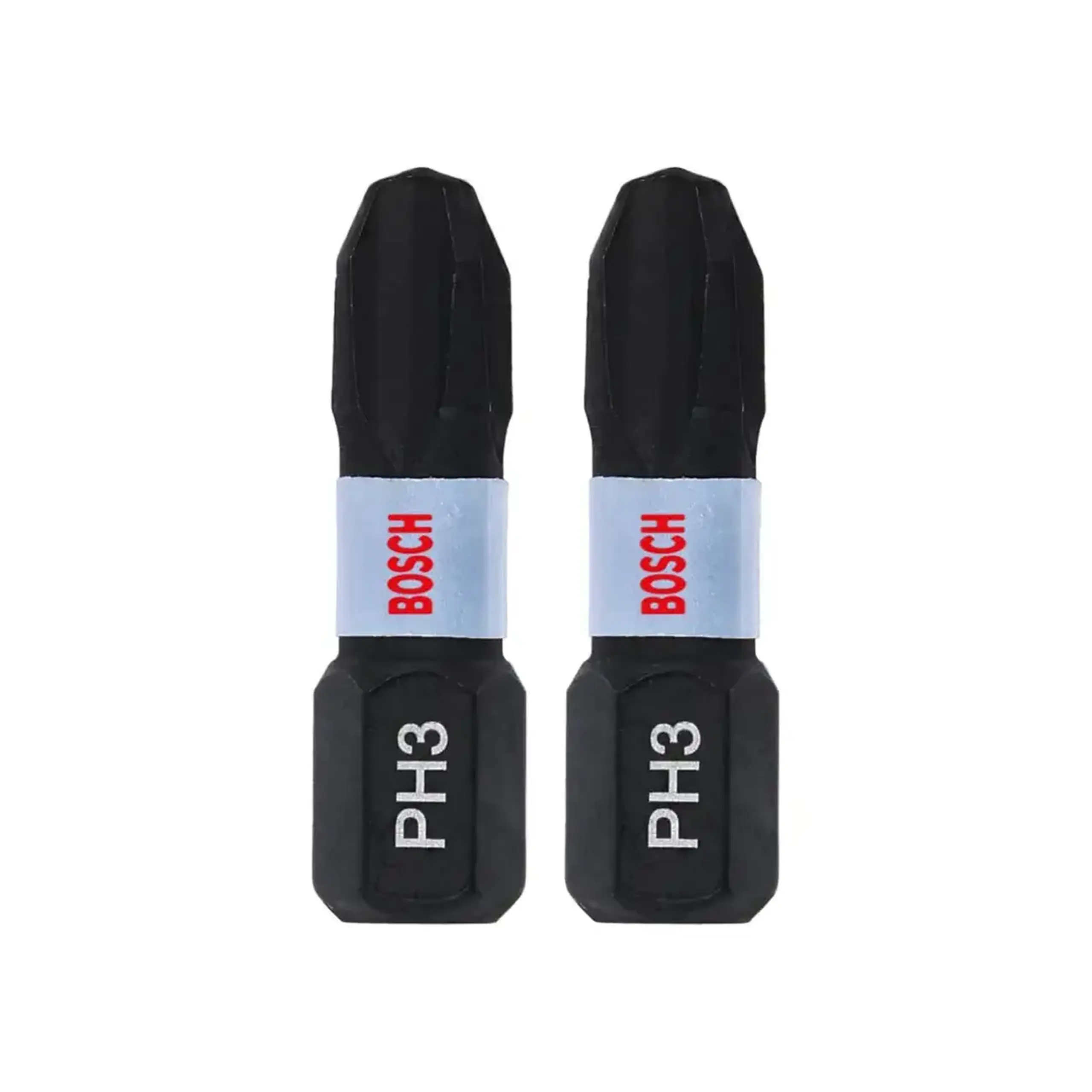 Set biți hexagonal 2 buc. Impact Control PH3 1/4" 25 mm Bosch
