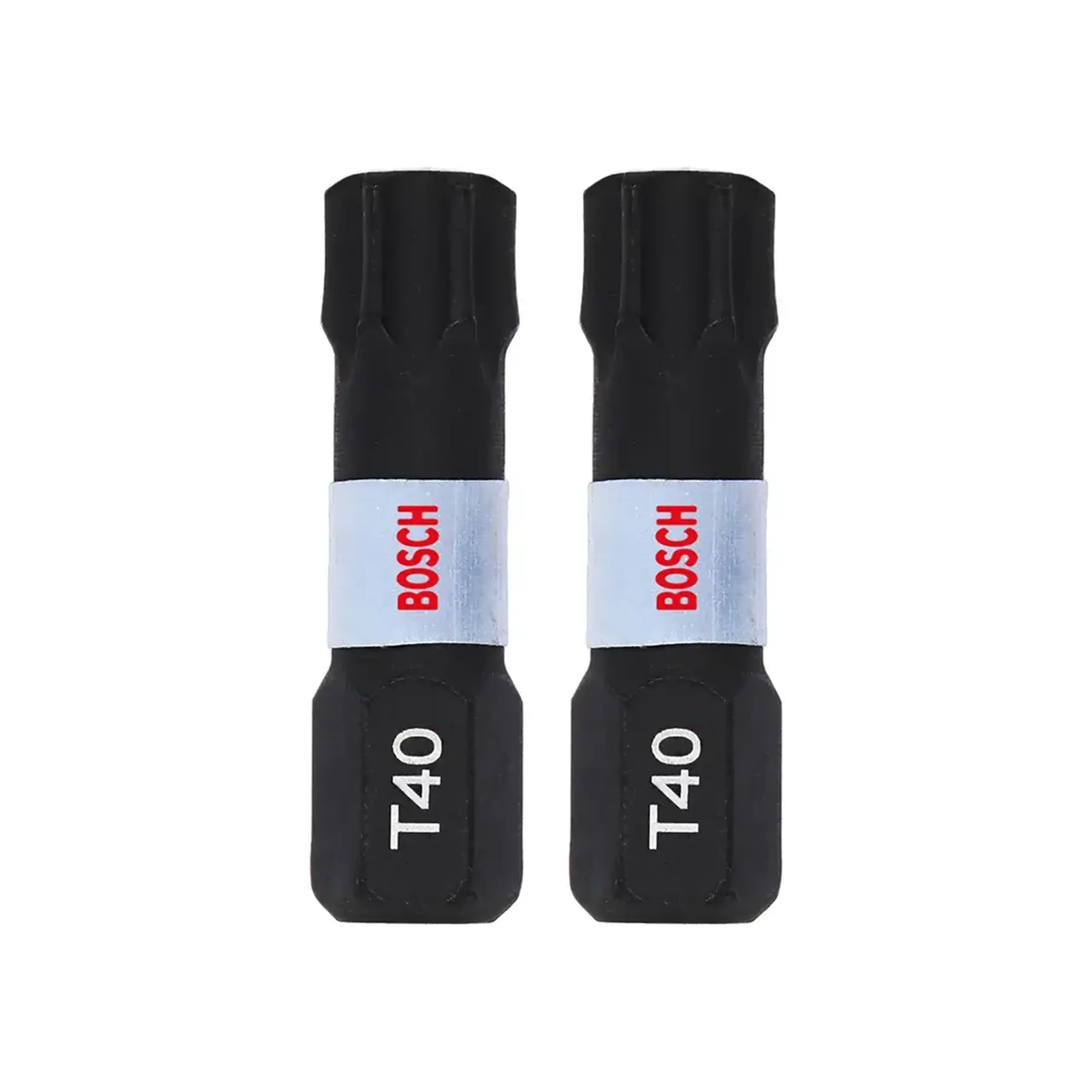 Set biți hexagonal 2 buc. Impact Control T40 1/4" 25 mm Bosch