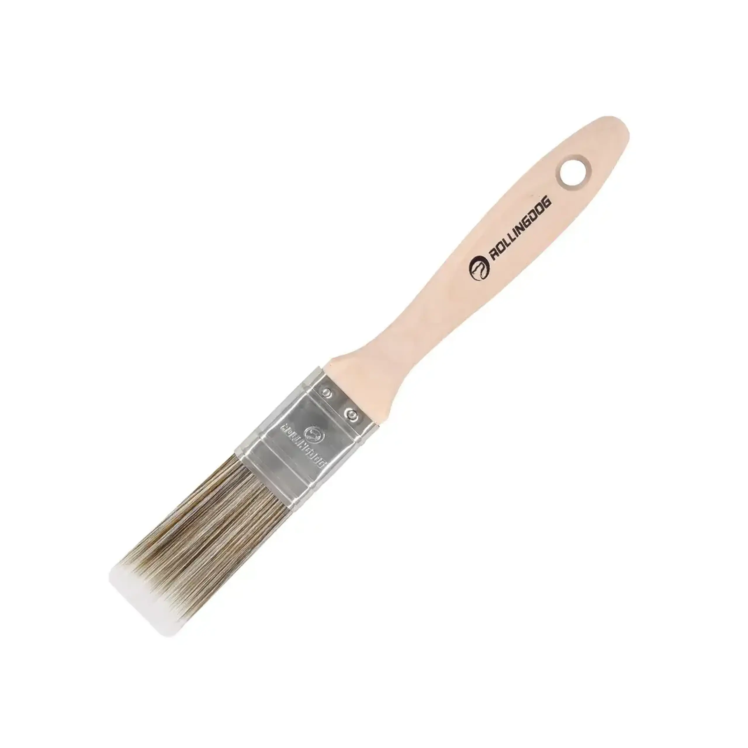 Pensulă cu mâner din lemn BEAVER-TAIL 56 x 25 mm Rollingdog - Dimensiuni (L x W x H x Ø) 56 x 25 mm
