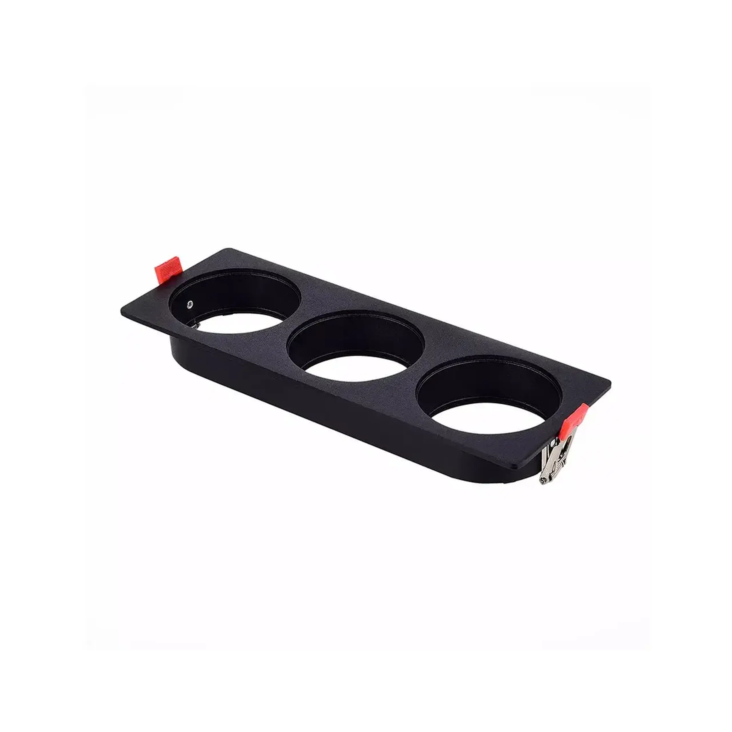 Ramă modulară RECESSED-SQ3 fără dulie (MR16) IP20 Horoz - Culoare Negru