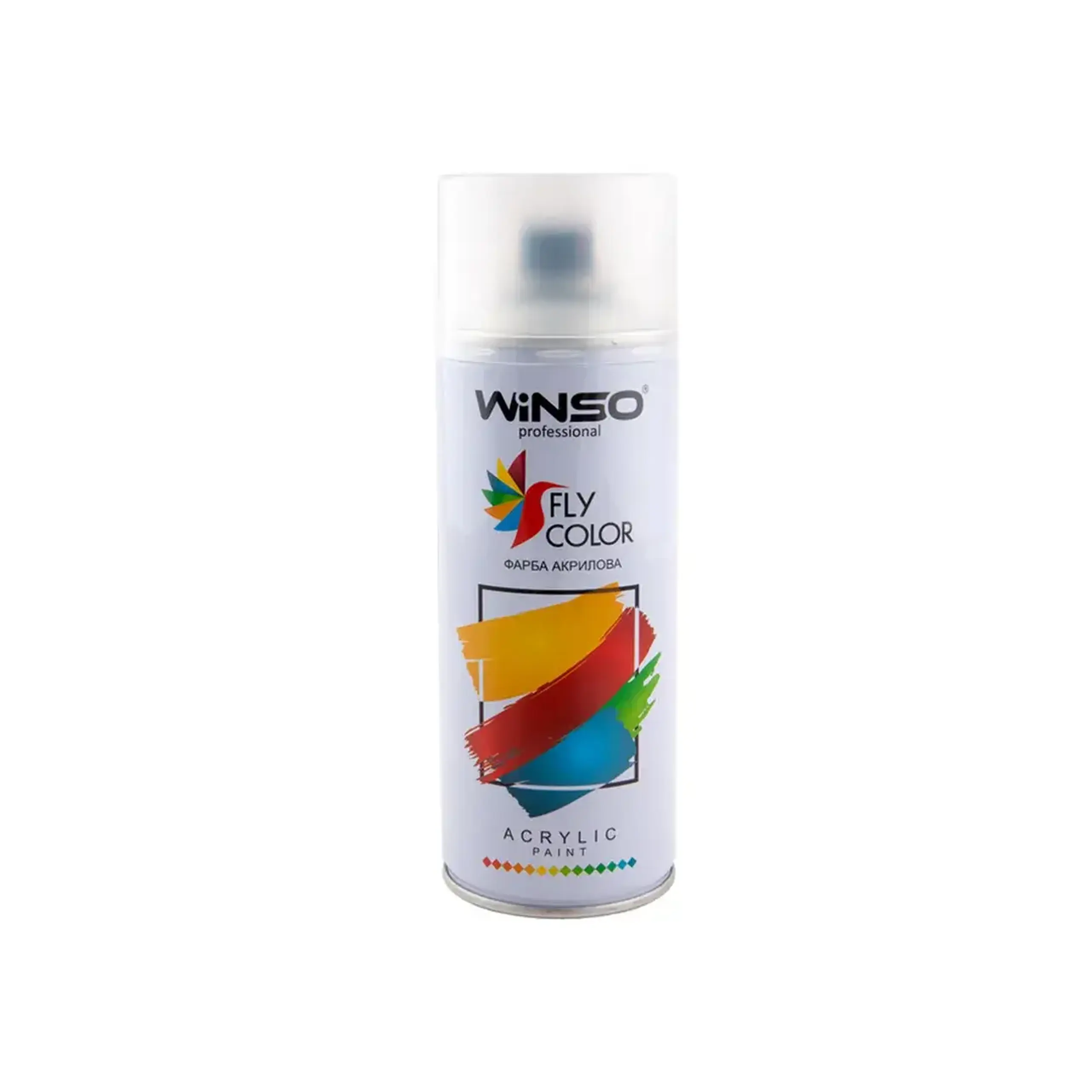 Vopsea spray acrilică Fly Color transparent 450 ml WINSO